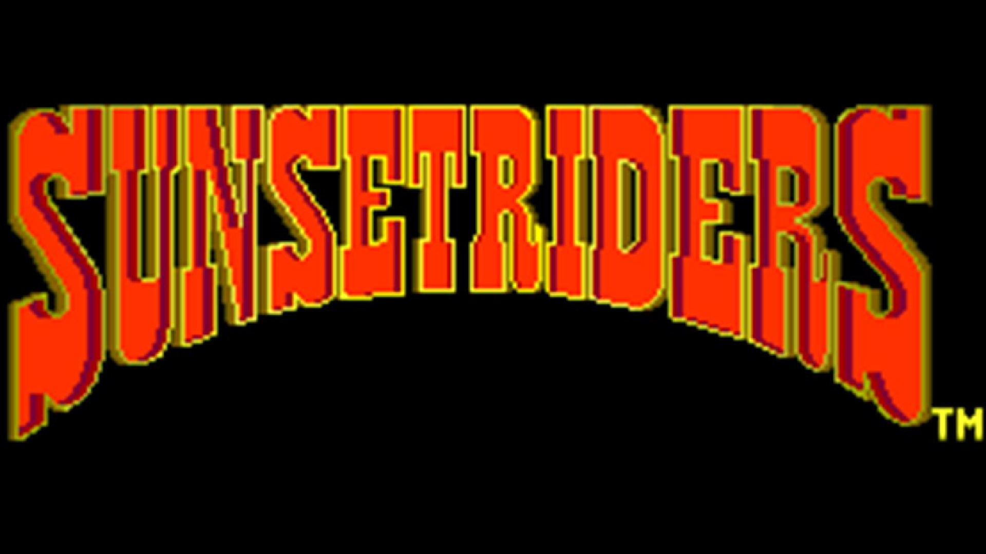 Sunset Riders (Arcade) Logo