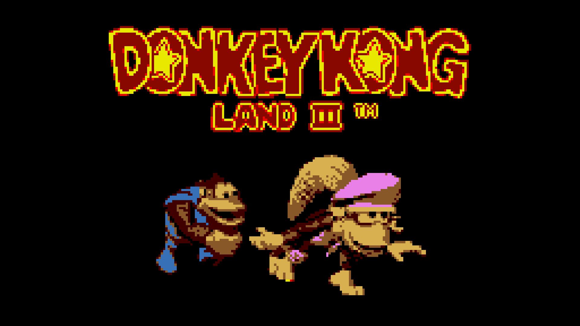 Donkey Kong Land III Logo