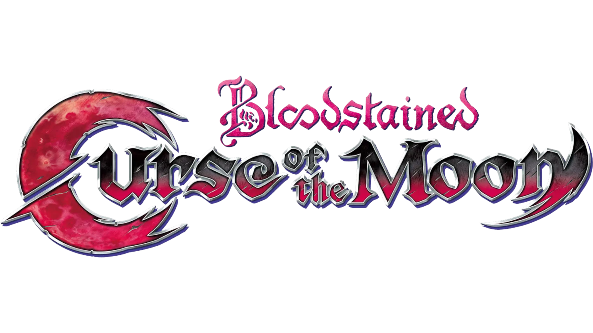 Bloodstained: Curse of the Moon Logo