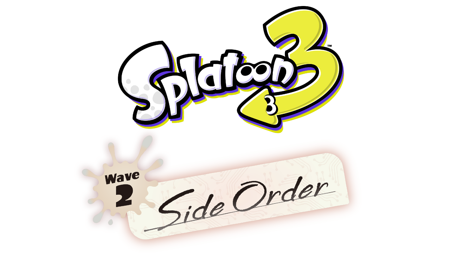 Splatoon 3: Side Order Logo
