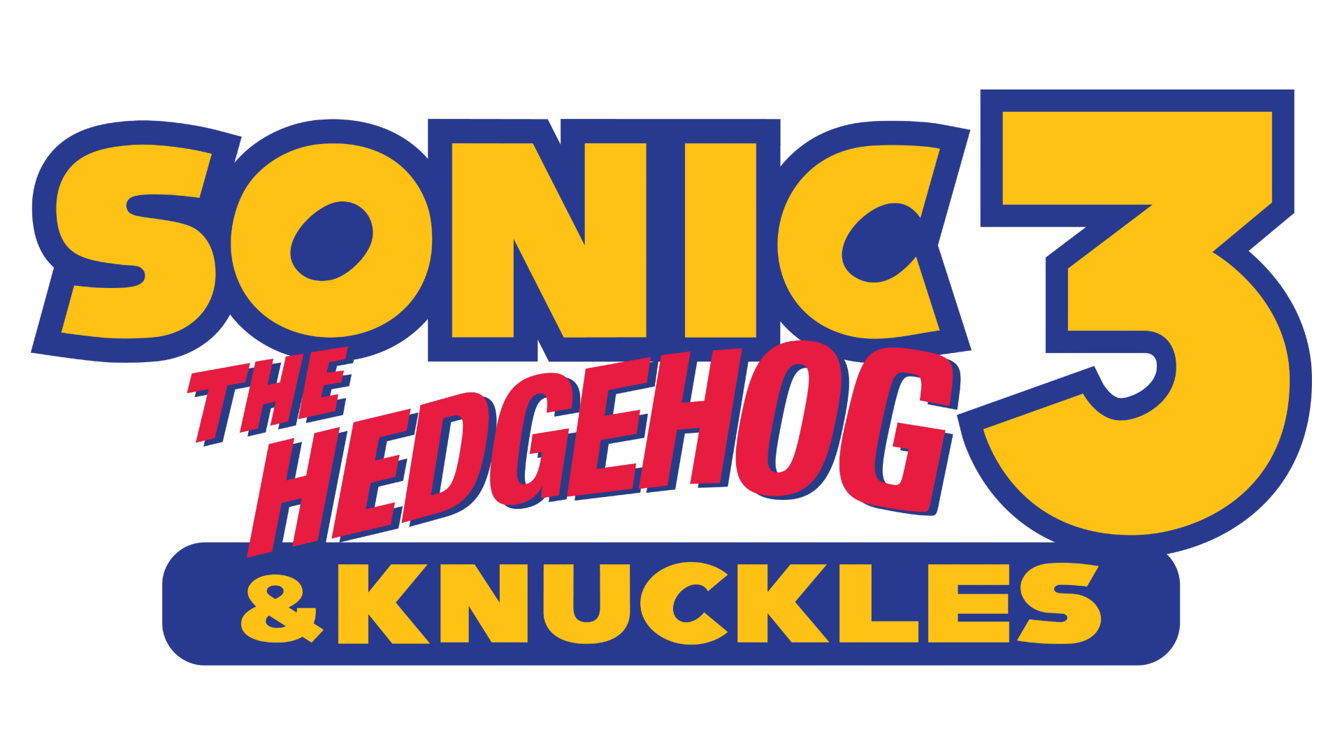 Sonic the Hedgehog 3 (& Knuckles) Logo