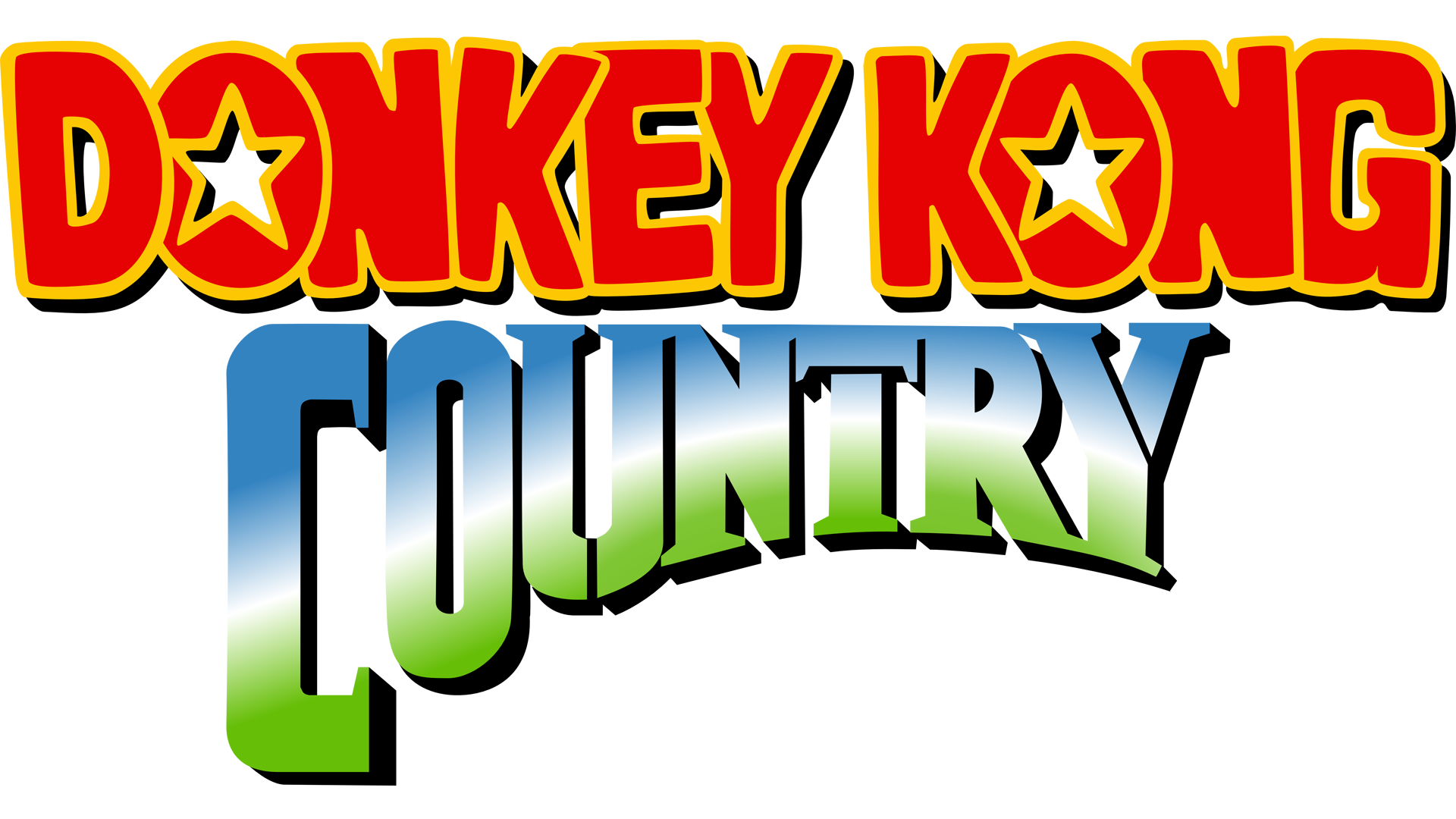 Donkey Kong Country (SNES) Logo