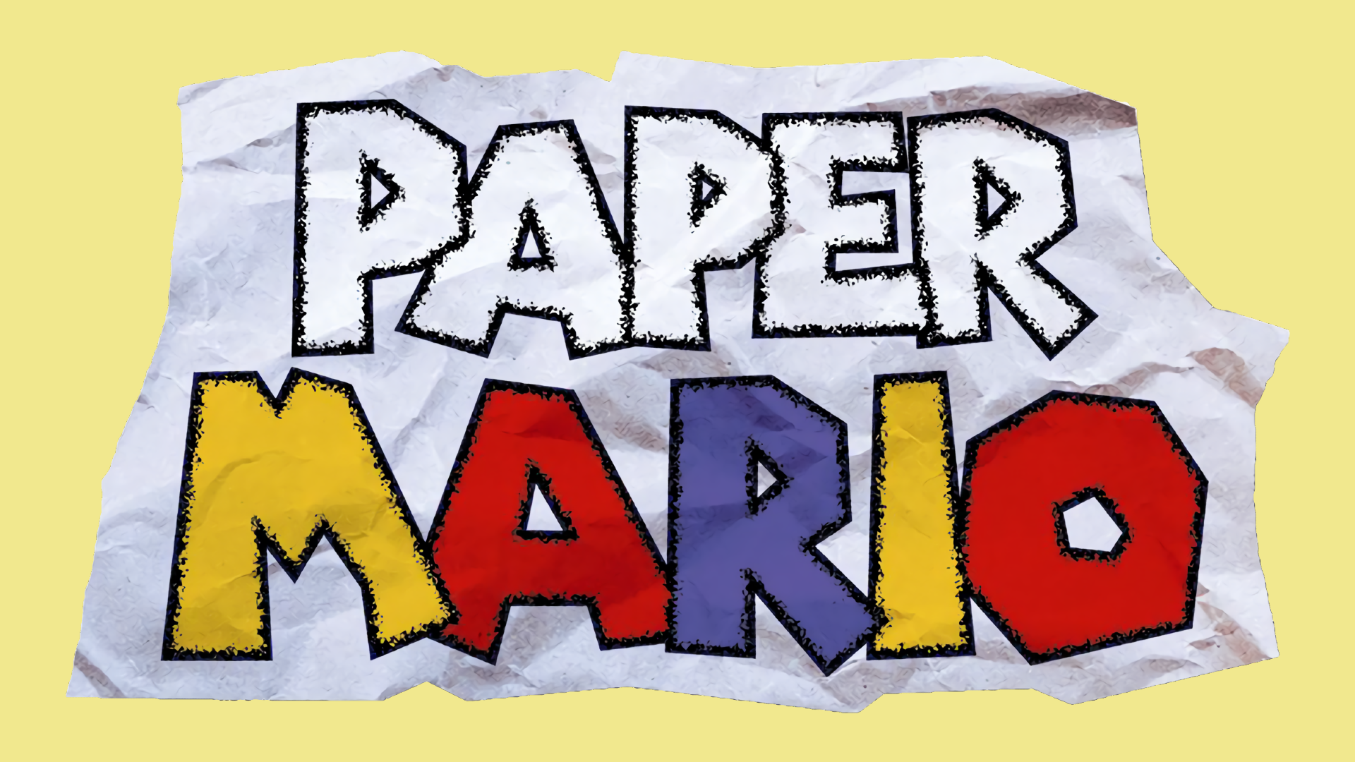 Paper Mario Logo