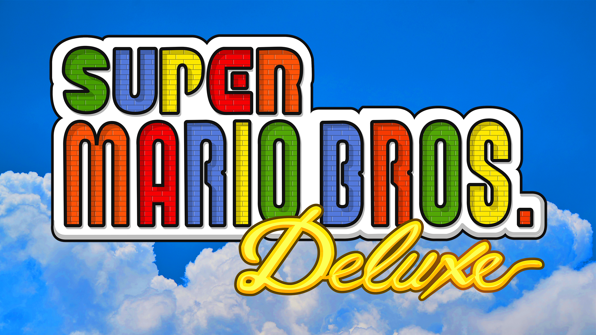 Super Mario Bros. Deluxe Logo