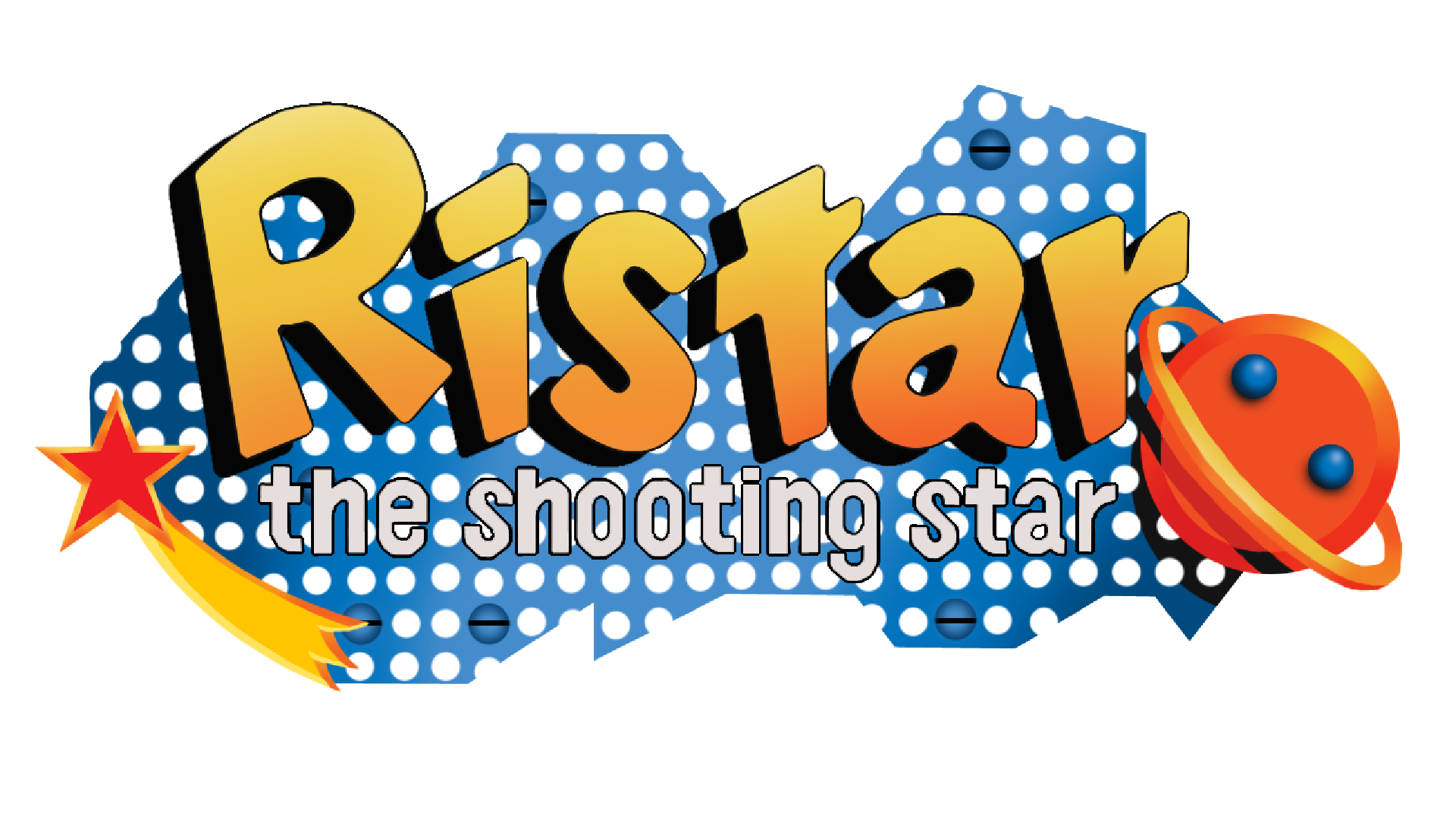 Ristar: The Shooting Star (Game Gear) Logo
