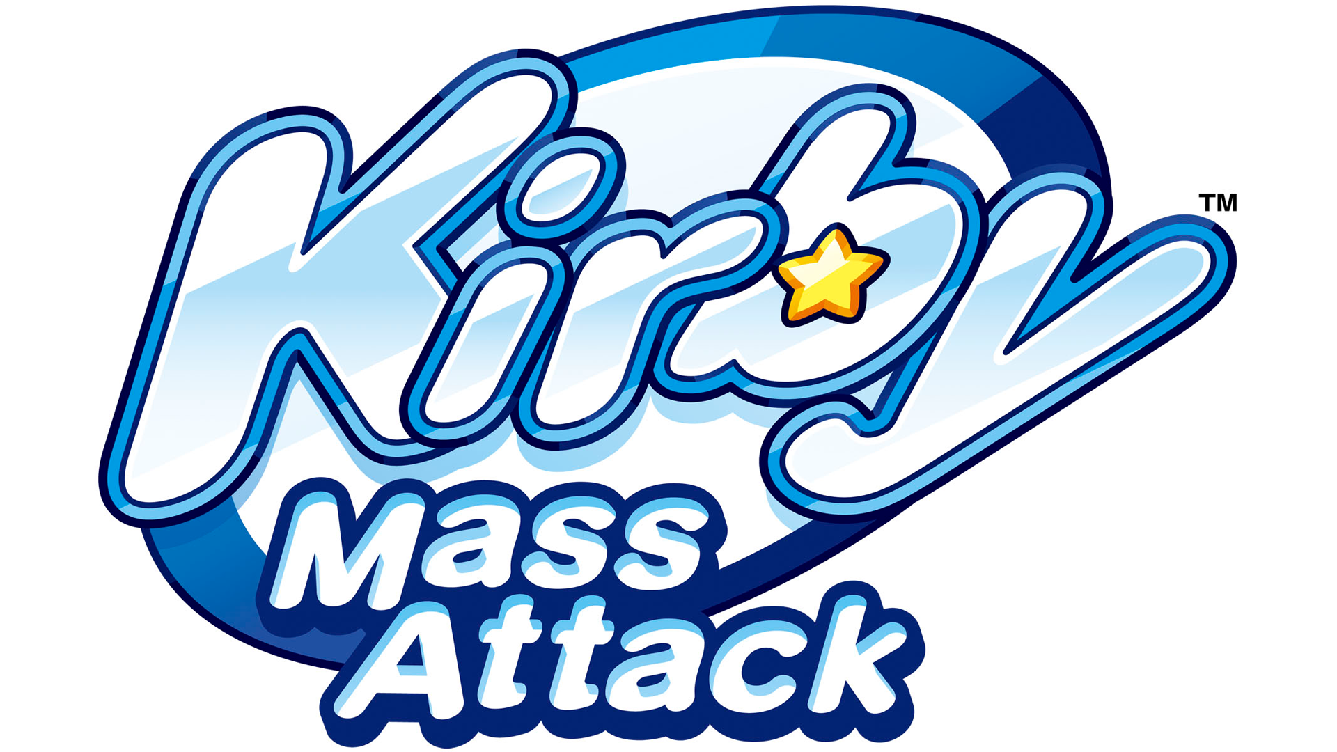 Kirby Mass Attack Logo