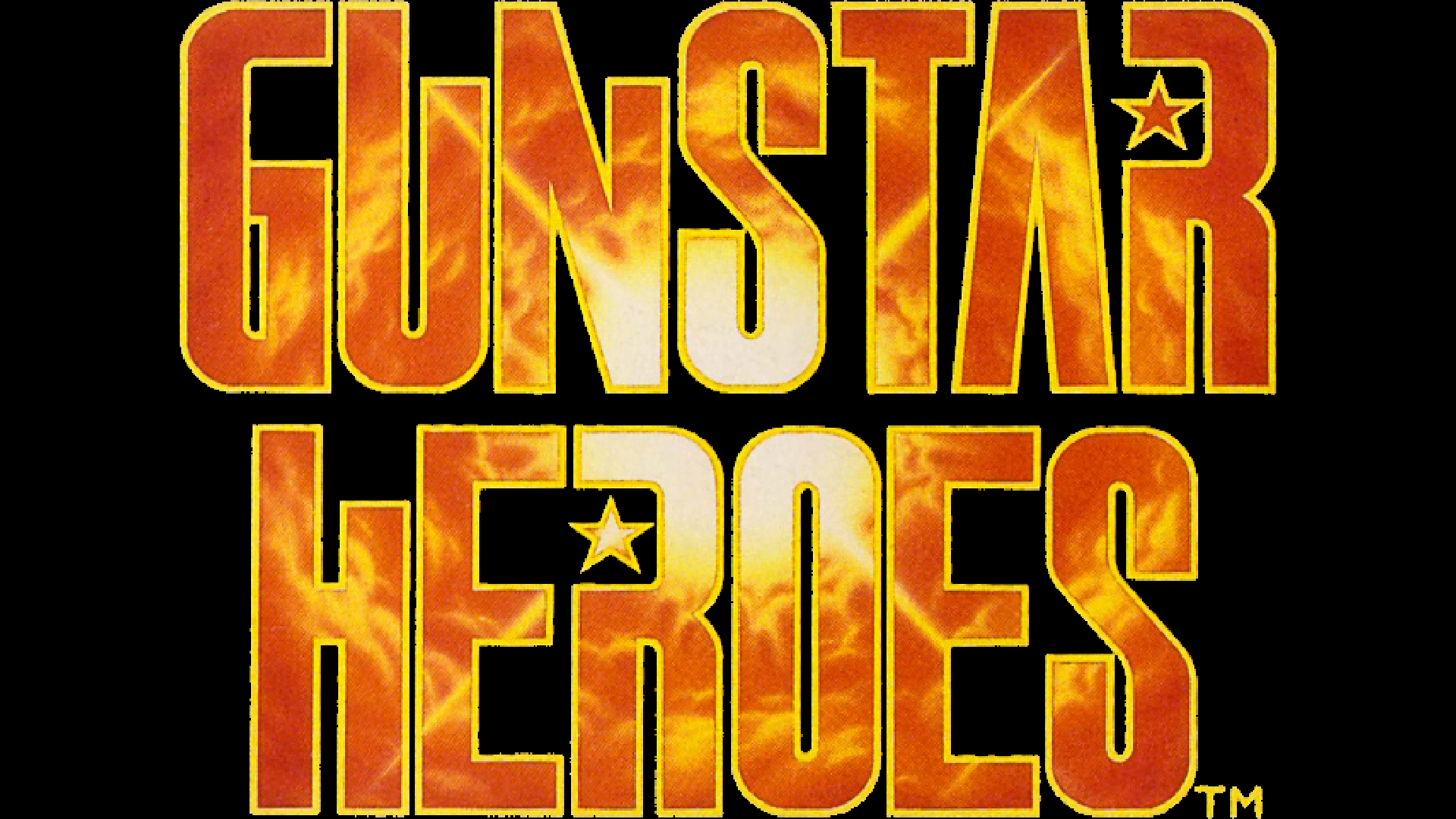 Gunstar Heroes Logo
