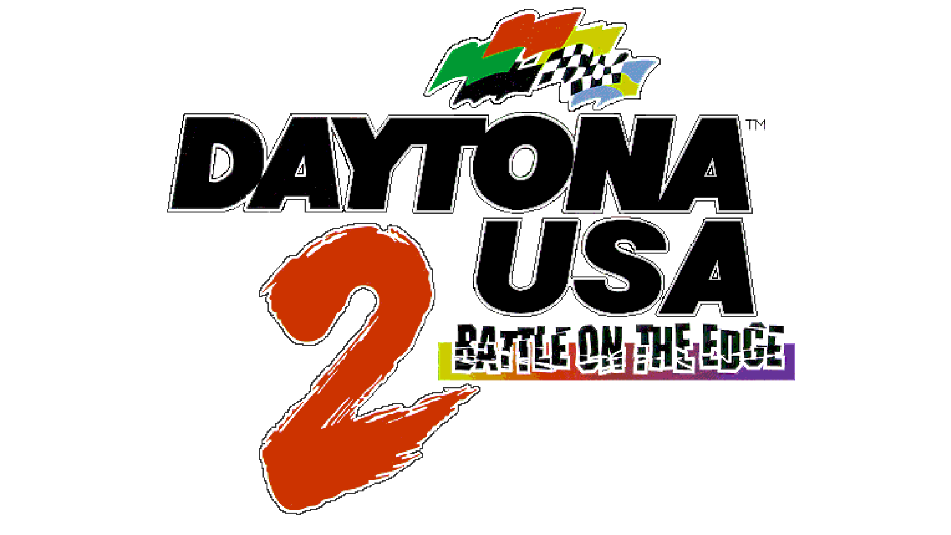 Daytona USA 2: Battle on the Edge/Power Edition Logo