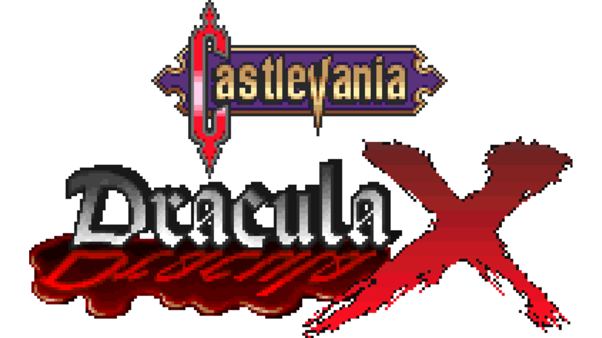 Castlevania: Dracula X (SNES) Logo