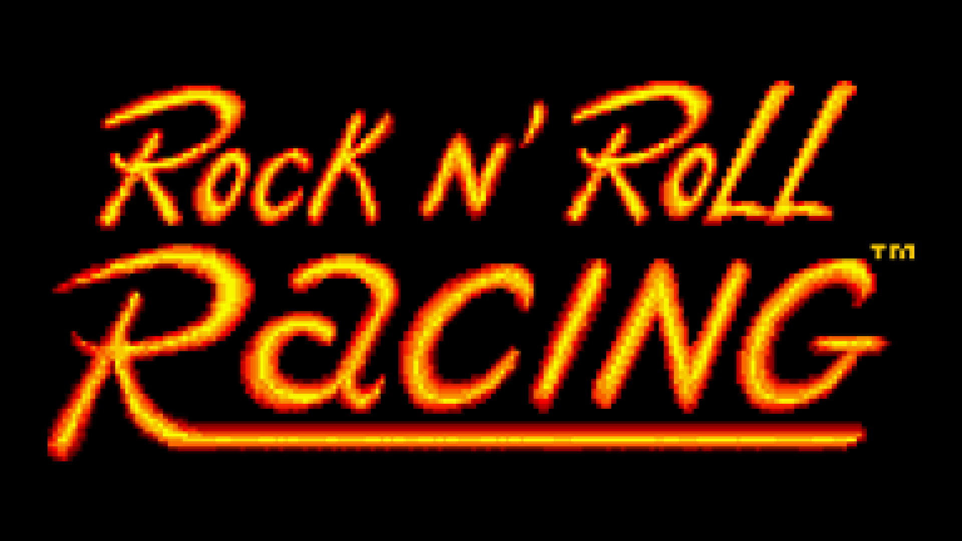 Rock n' Roll Racing (SNES) Logo