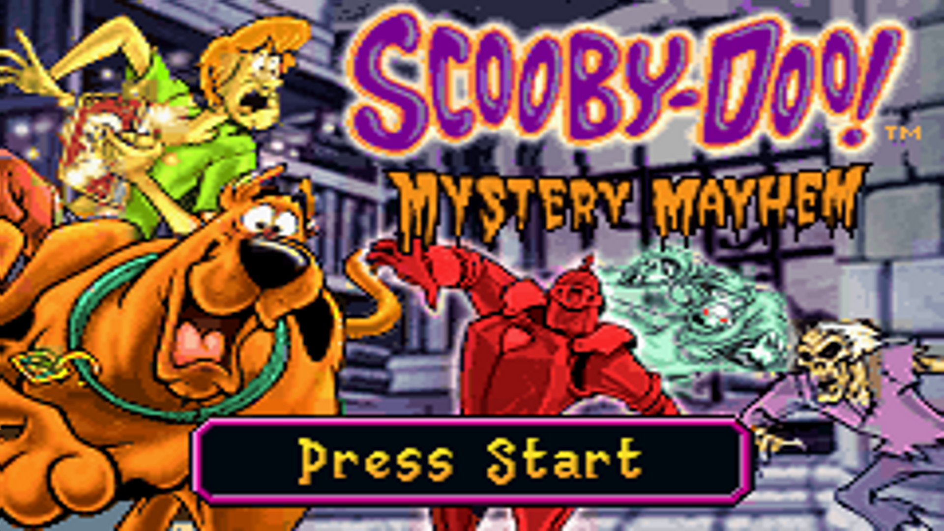 Scooby-Doo! Mystery Mayhem (GBA) Logo