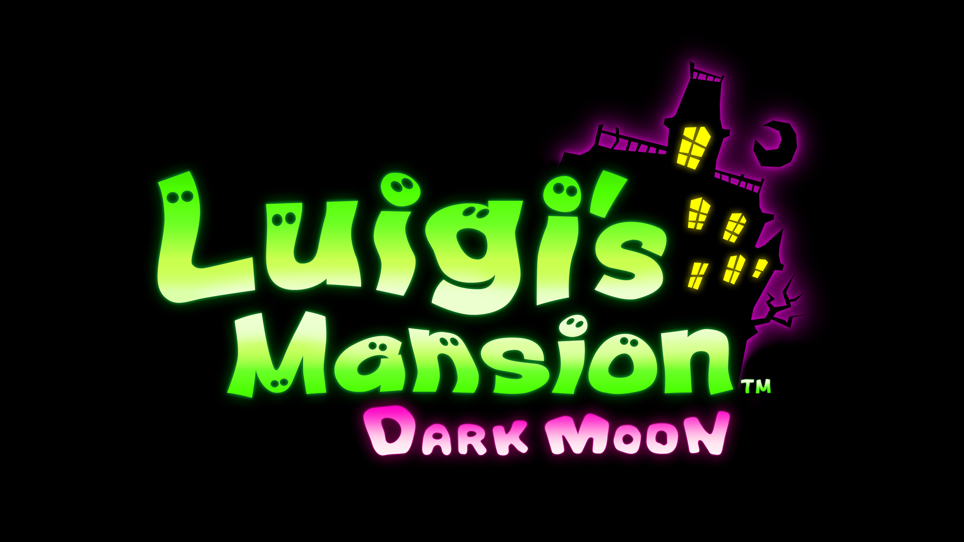Luigi's Mansion: Dark Moon Logo