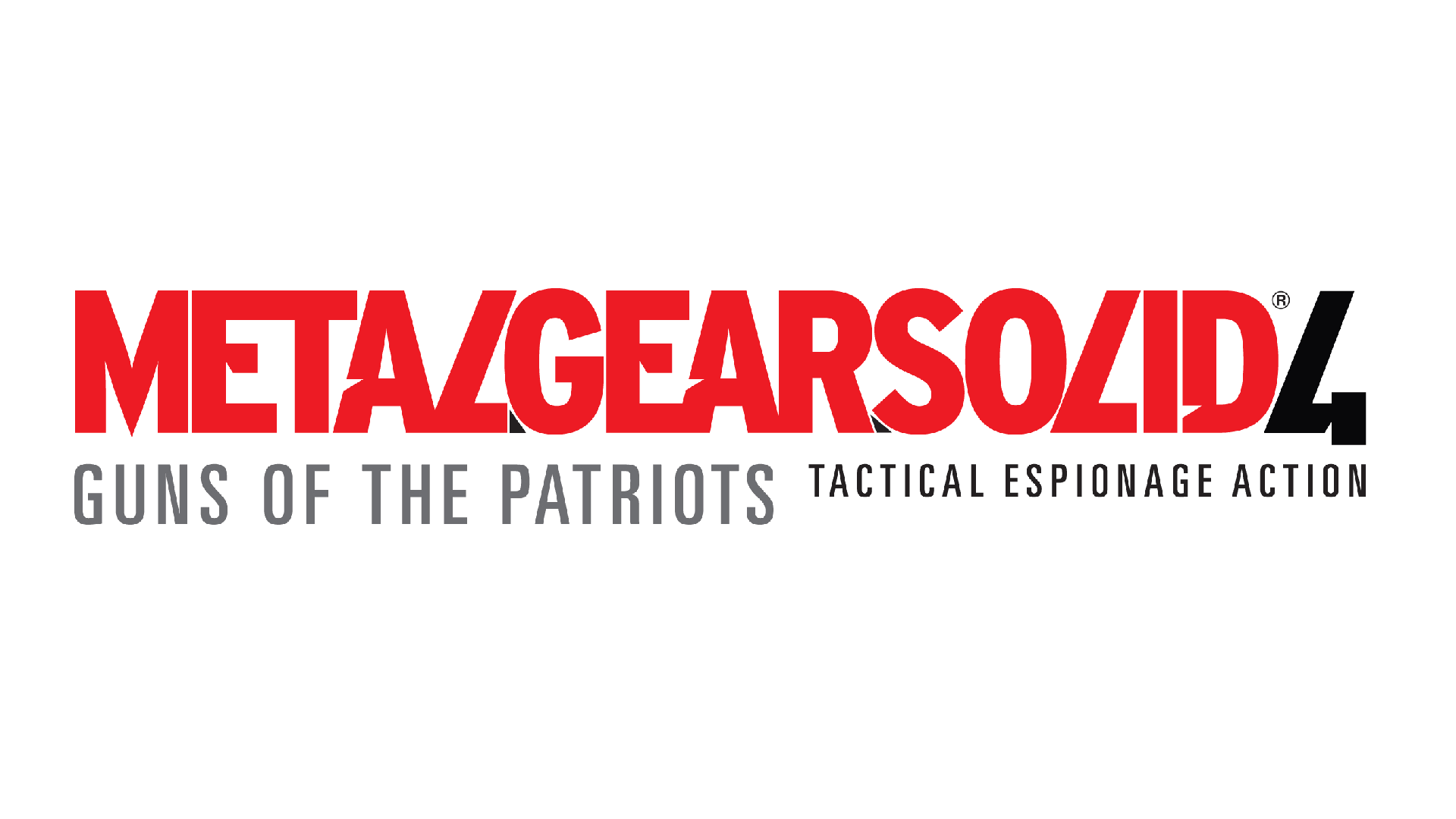 Metal Gear Solid 4: Guns of the Patriots Logo