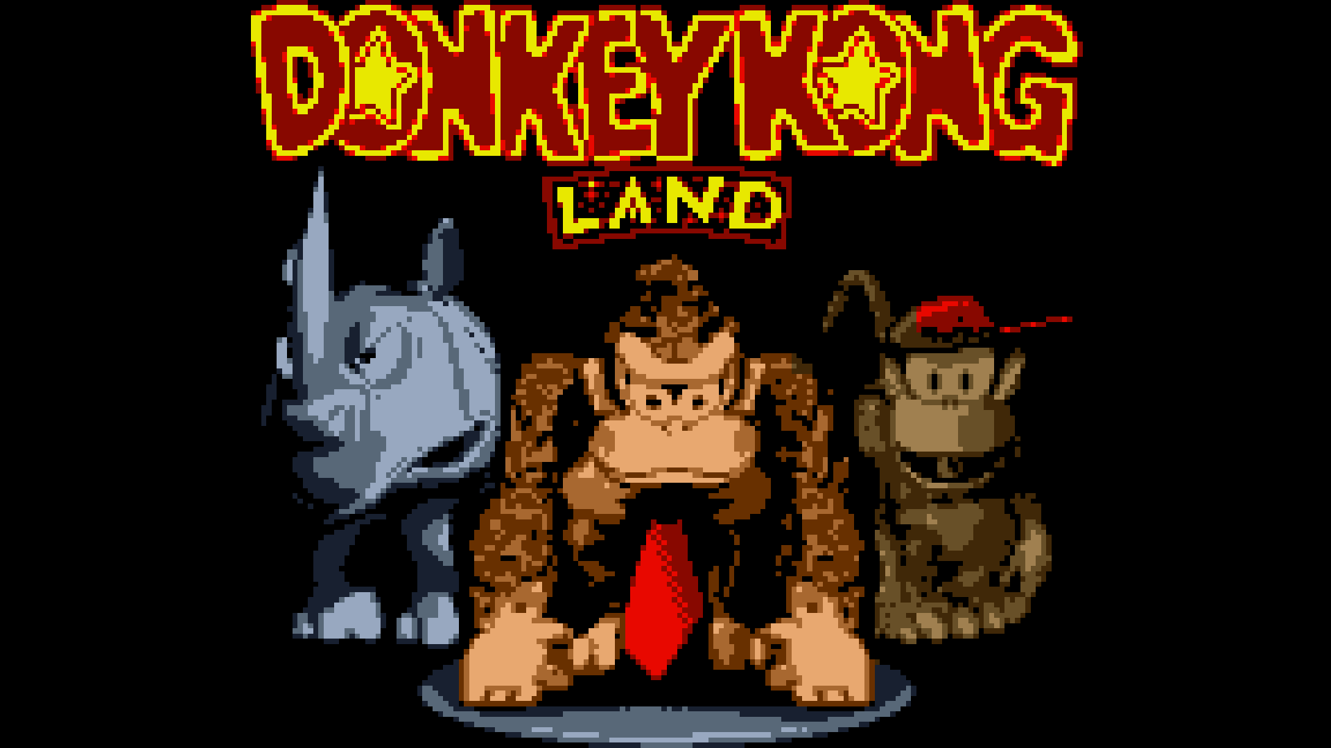 Donkey Kong Land Logo