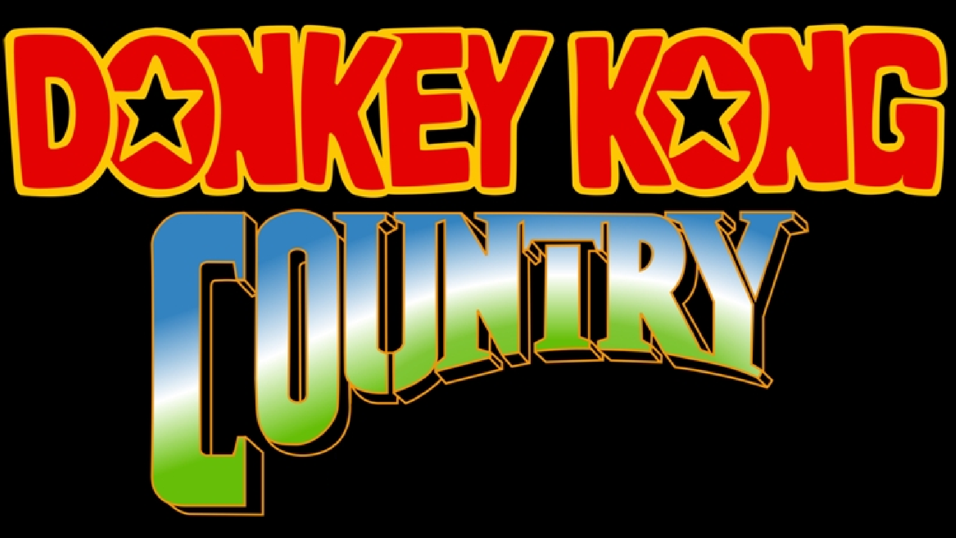 donkey kong country logo