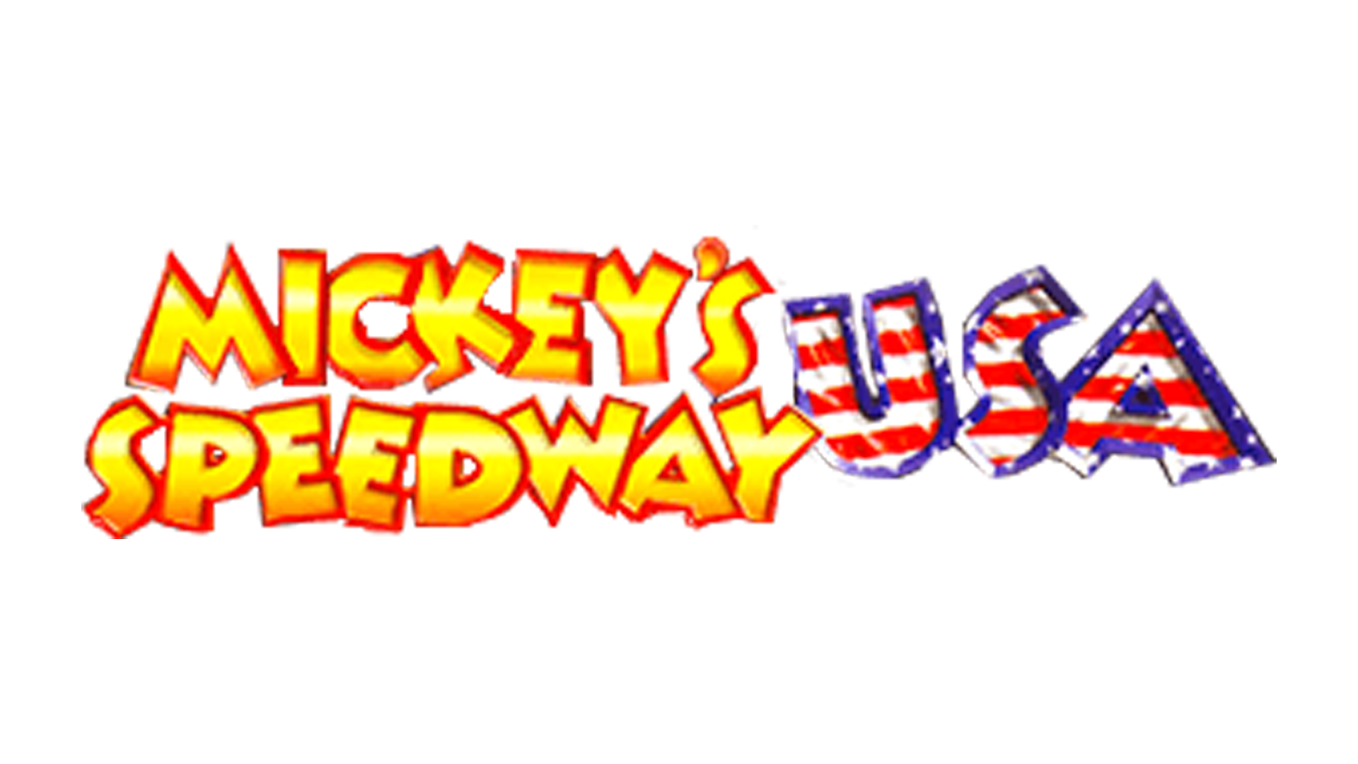Mickey's Speedway USA Logo