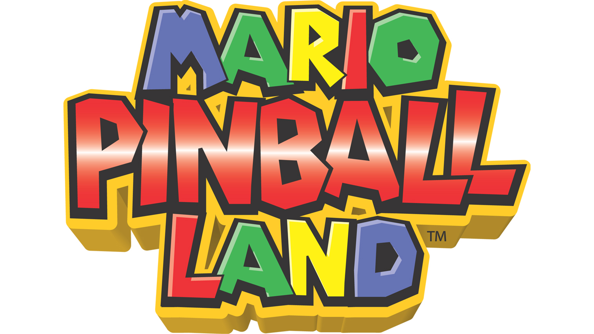 Mario Pinball Land Logo