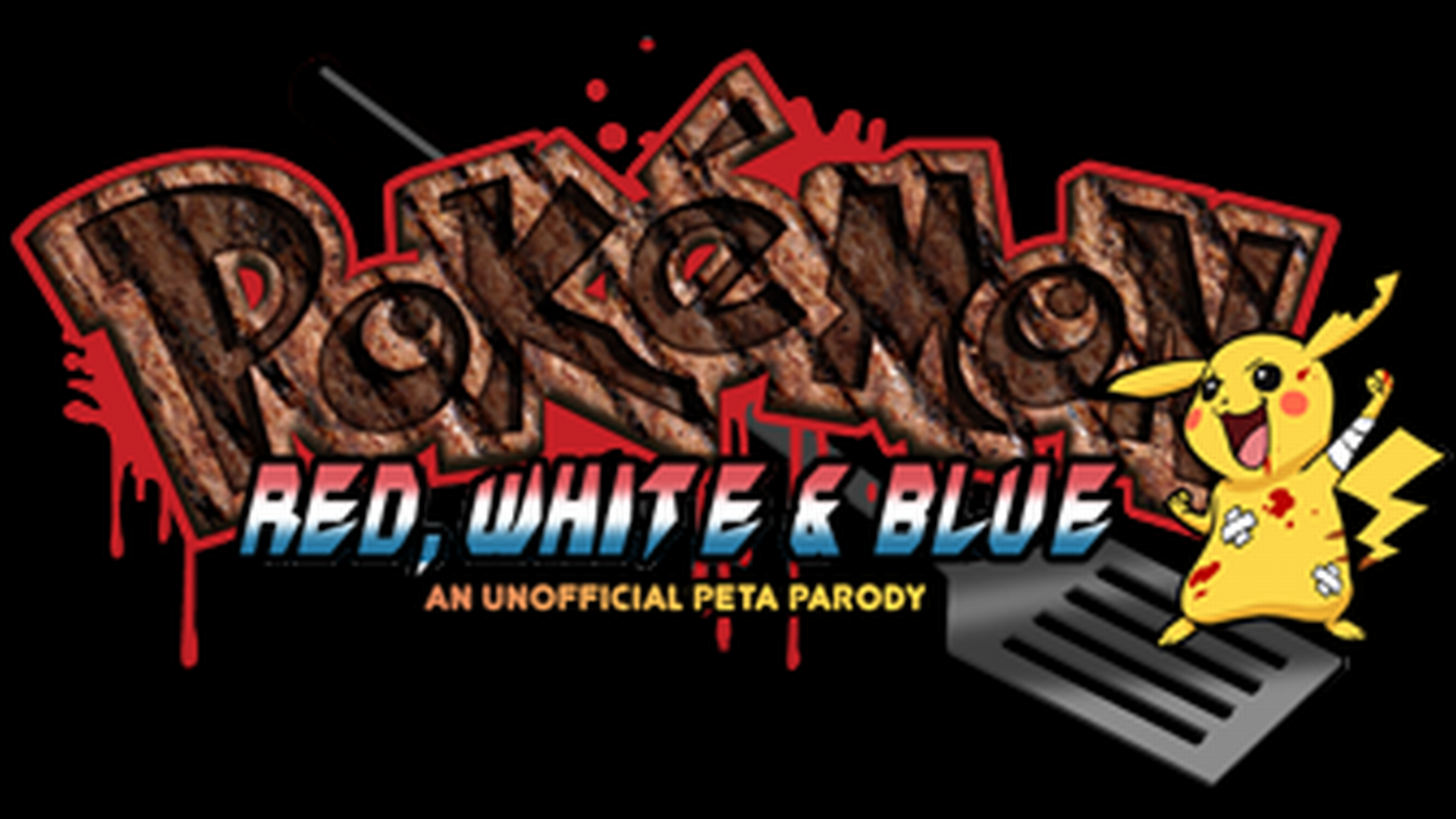 Pokémon Red, White & Blue Logo