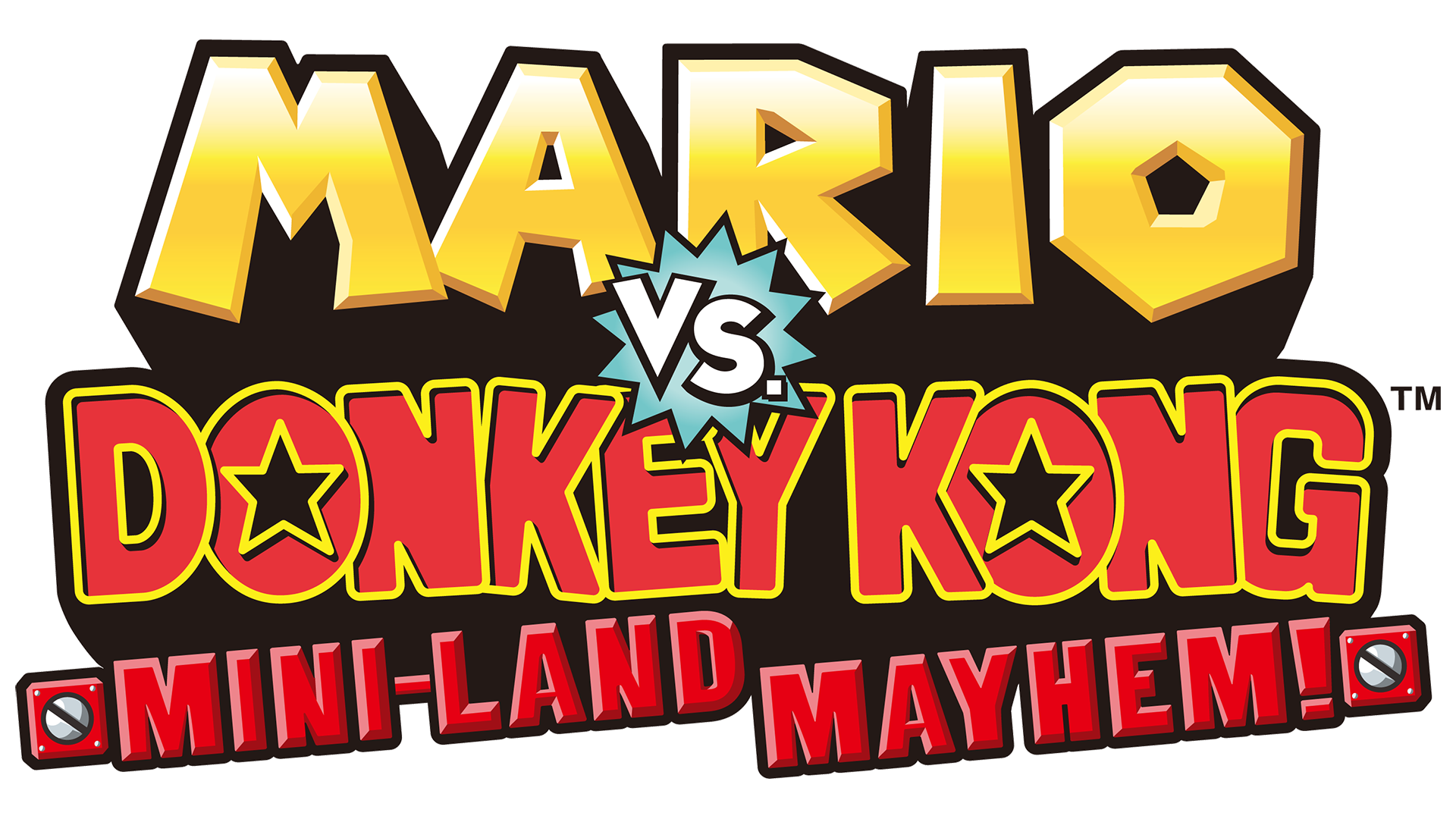Mario vs. Donkey Kong: Mini-Land Mayhem! Logo