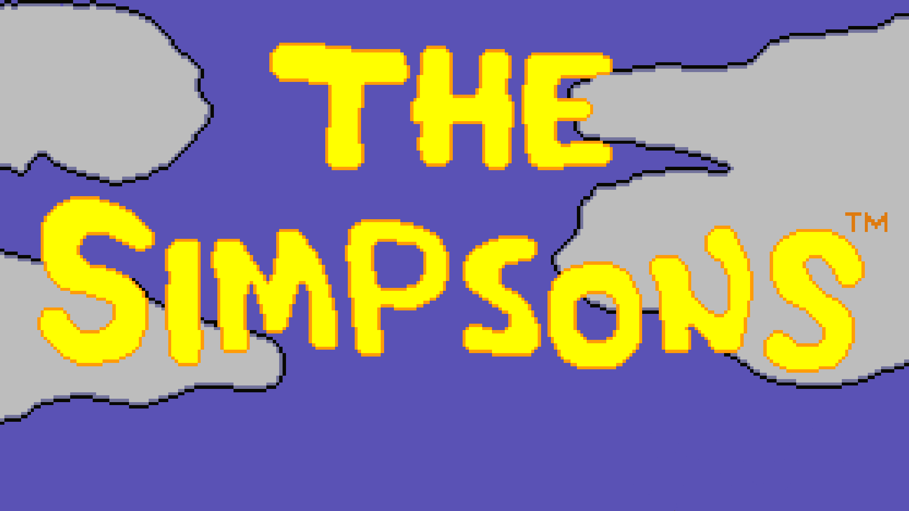 The Simpsons (Arcade) Logo