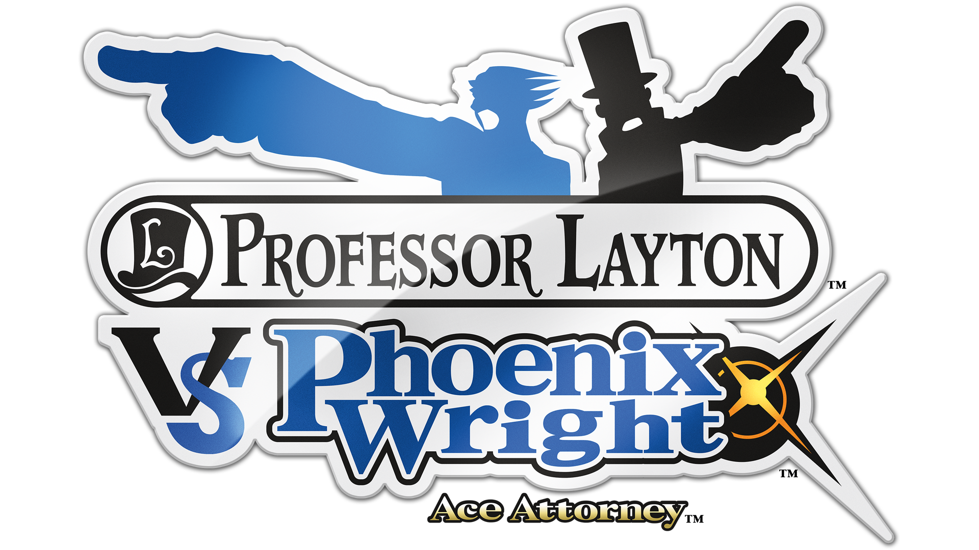 Professor Layton vs. Phoenix Wright: Ace Attorney Logo