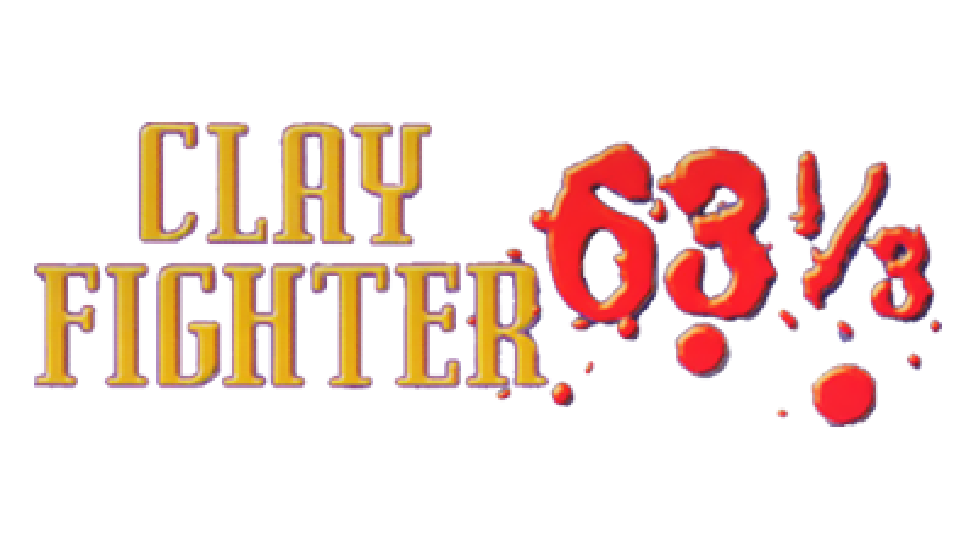 ClayFighter 63 1/3 Logo
