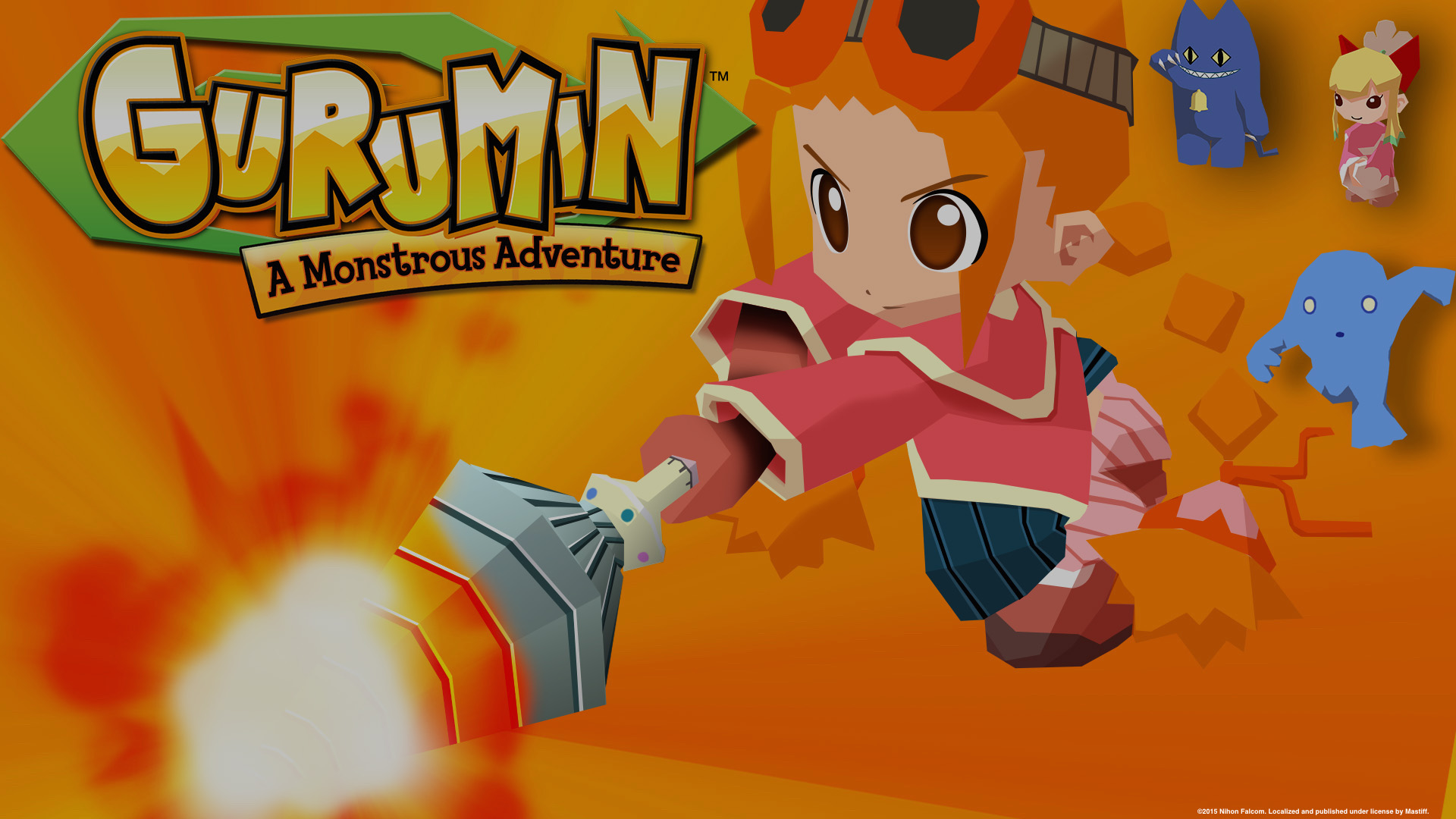 Gurumin: A Monstrous Adventure Logo