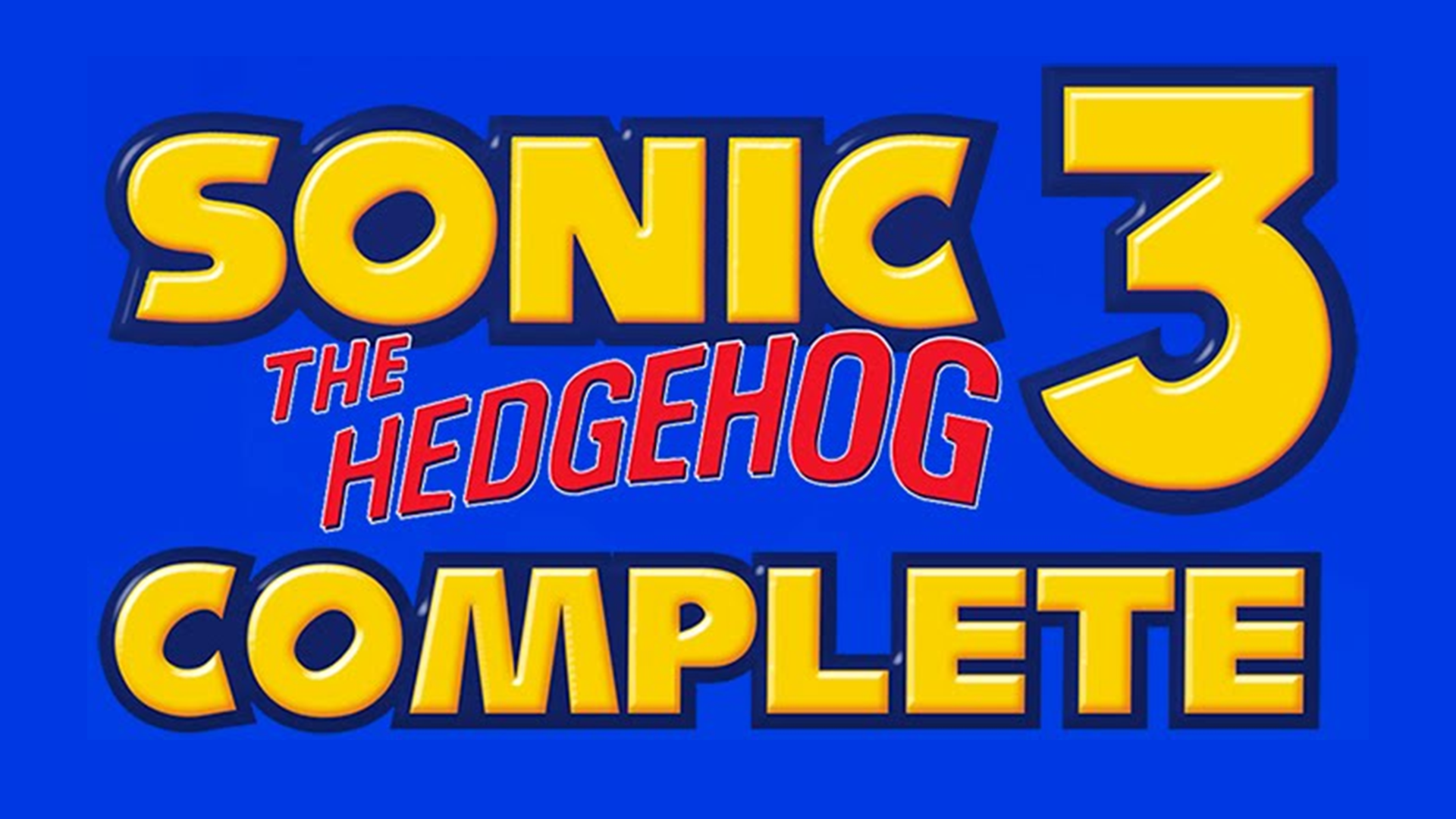  Hacks - Sonic 3 Complete