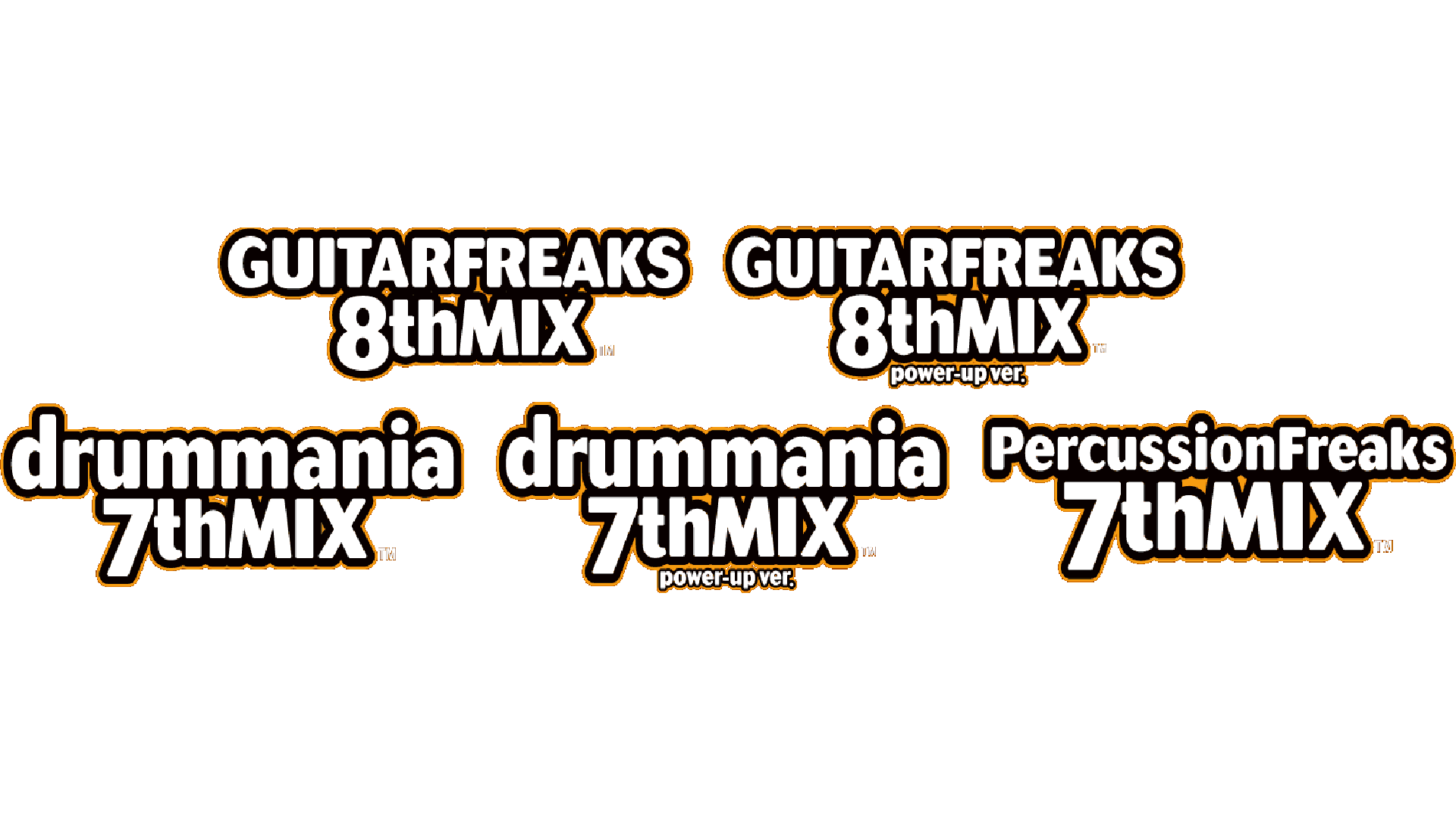 GuitarFreaks 8th Mix & DrumMania / Percussion Freaks 7th Mix Logo