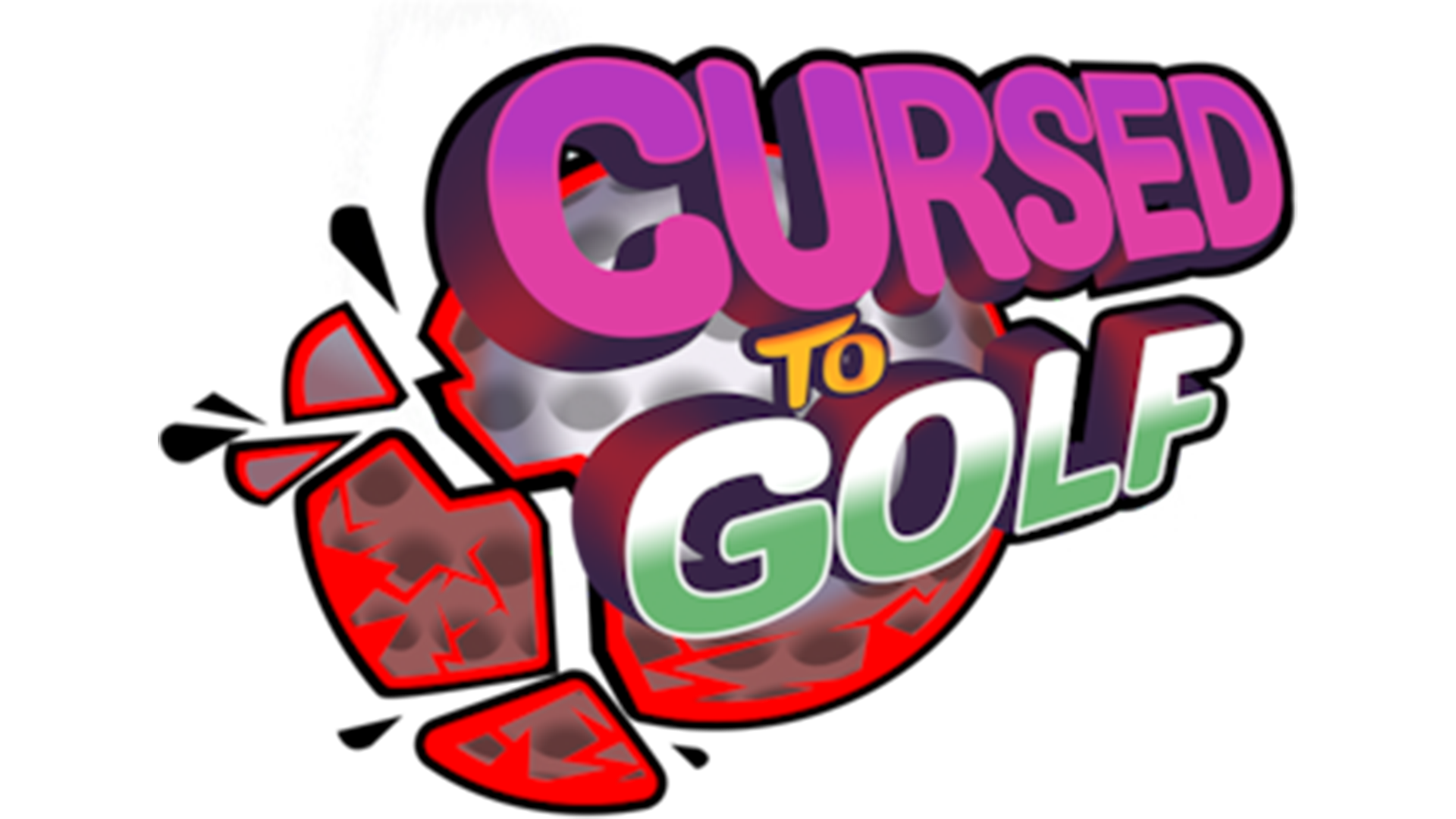 Cursed to Golf Logo