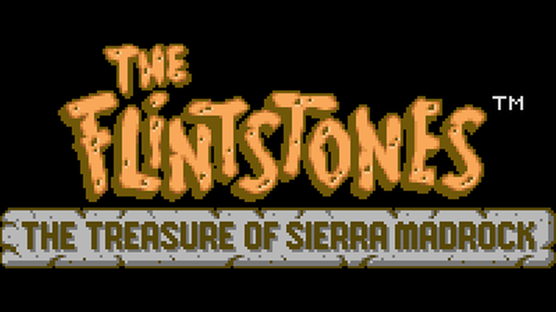 The Flintstones: The Treasure of Sierra Madrock Logo