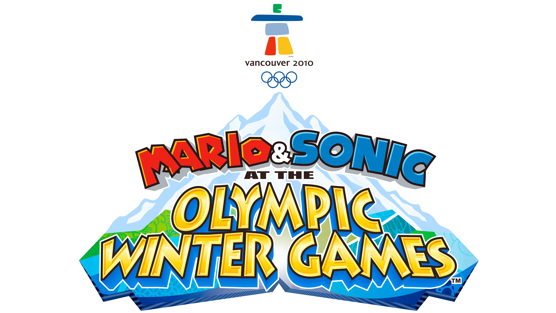 Mario & Sonic at the Olympic Winter Games (Wii) Logo