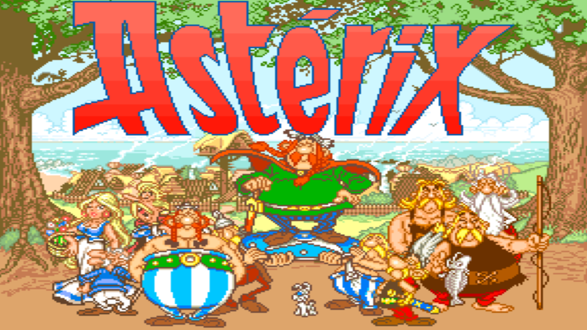 Astérix (Arcade) Logo