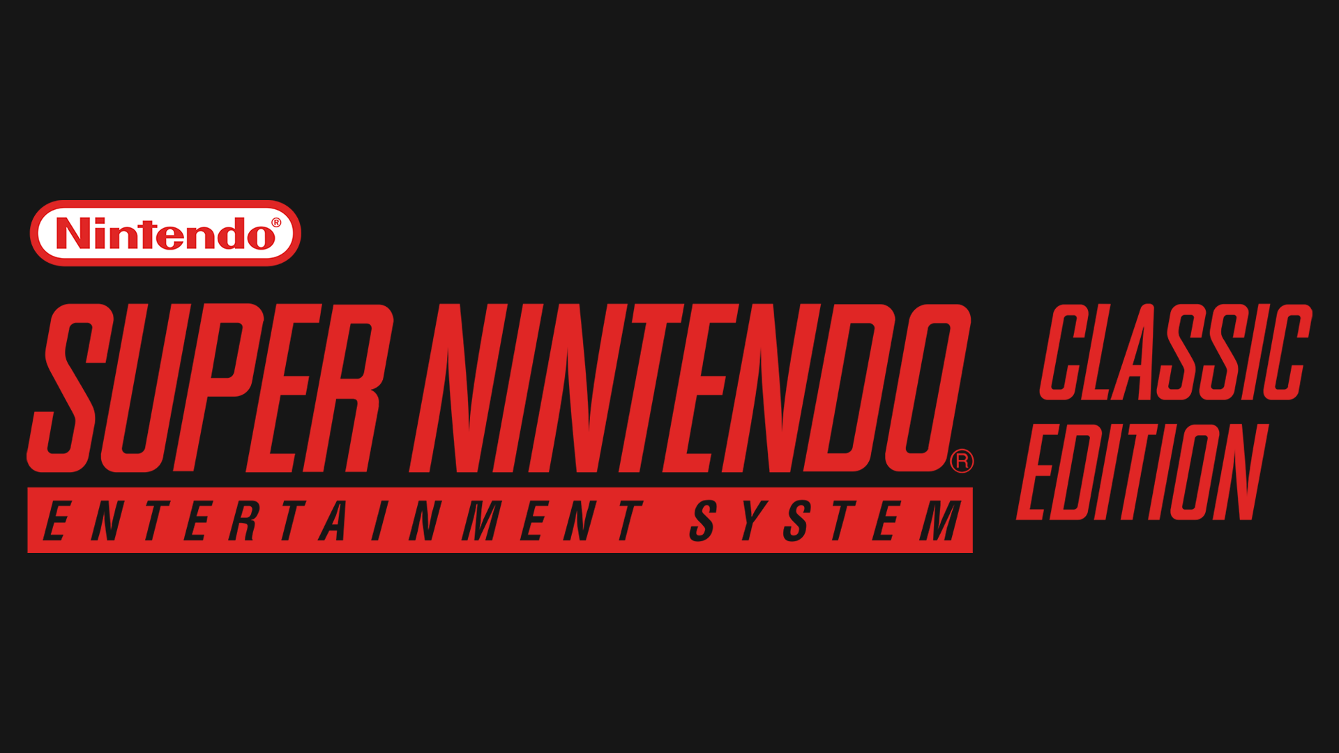 Super NES Classic Edition Logo