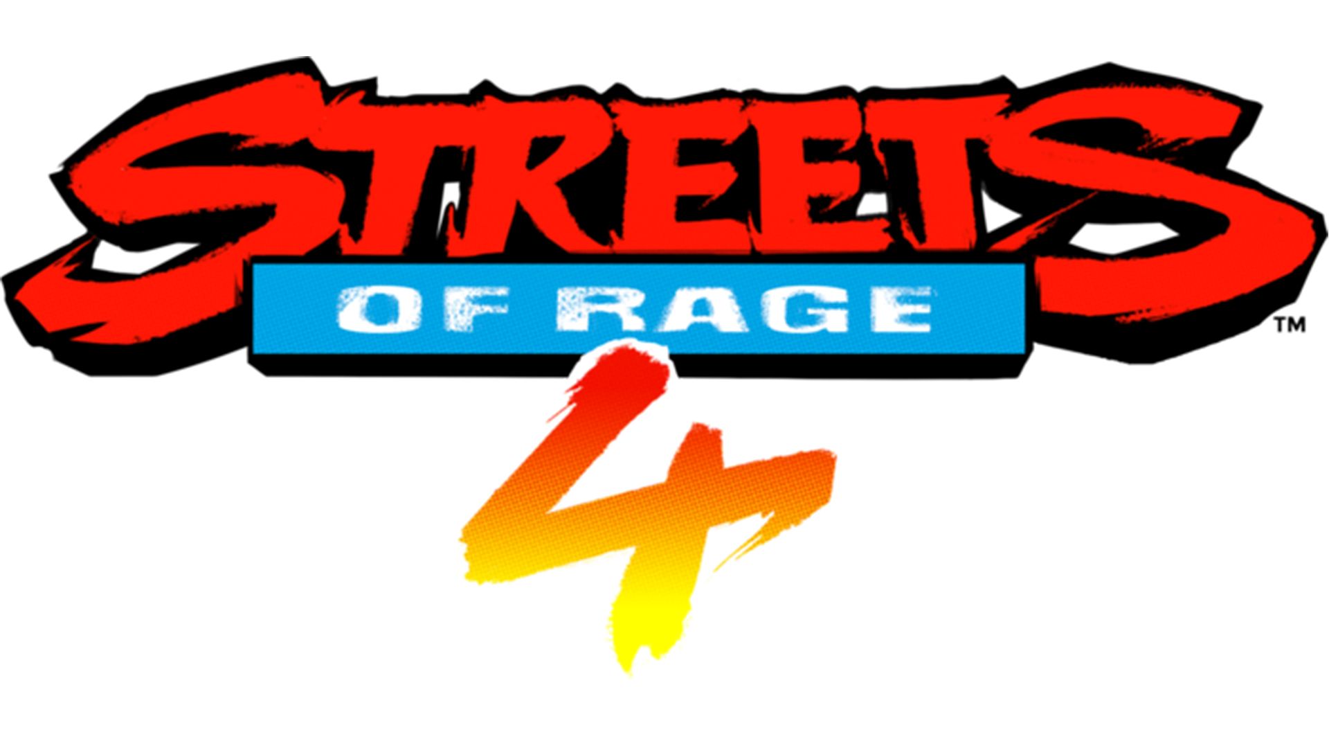 Streets of Rage 4 Logo