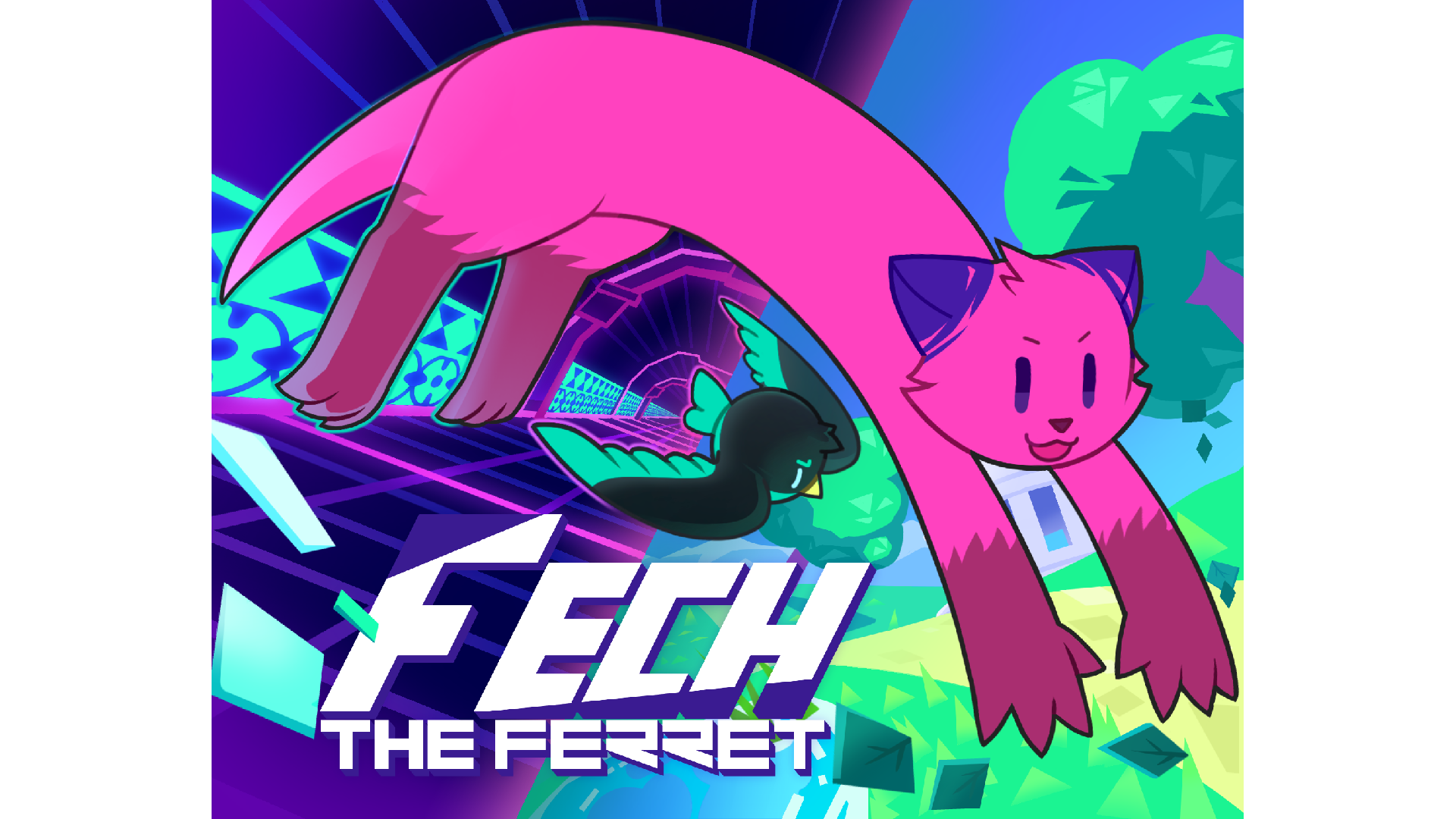 Fech The Ferret Logo
