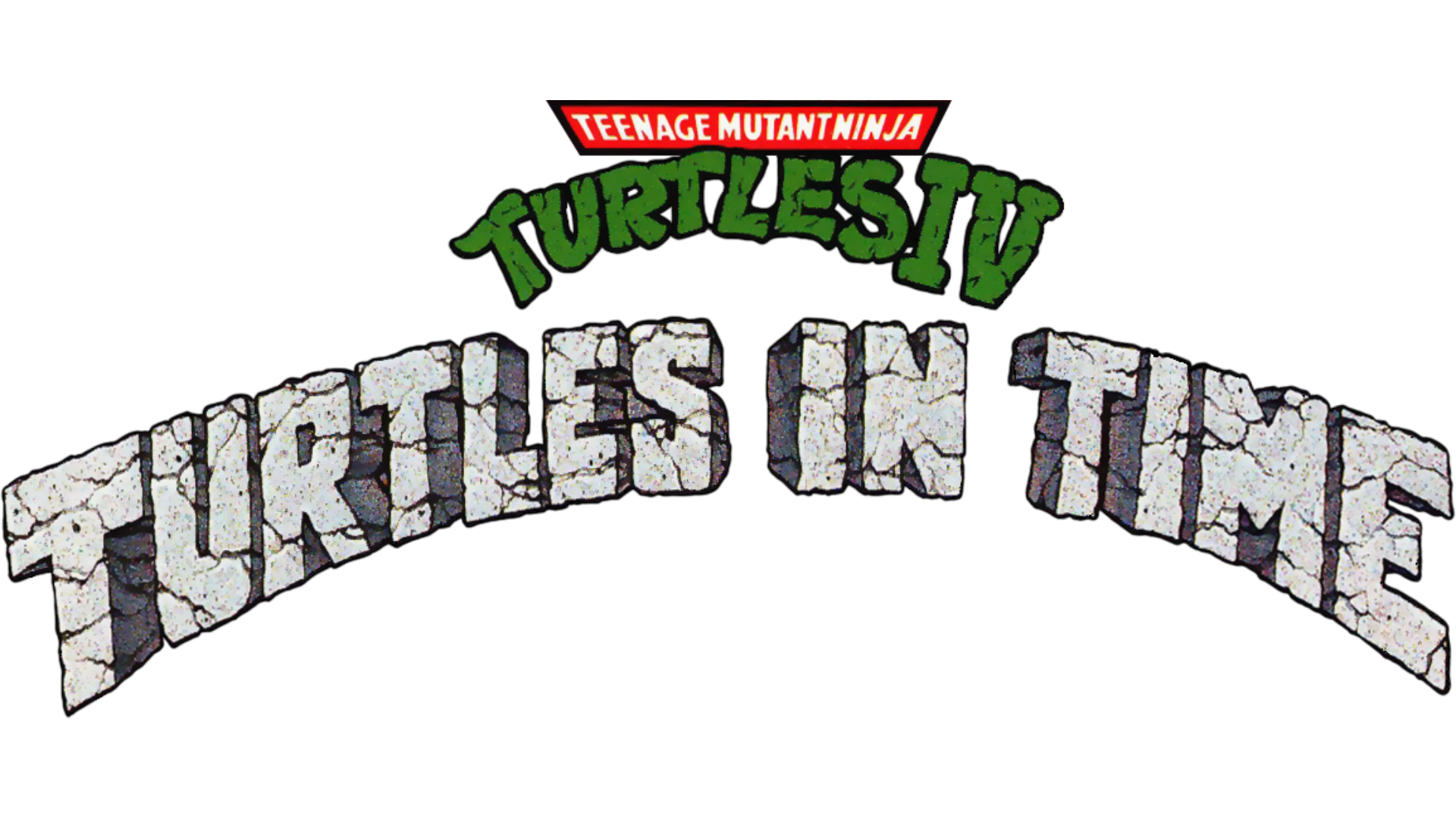 Teenage Mutant Ninja Turtles IV: Turtles in Time (SNES) Logo