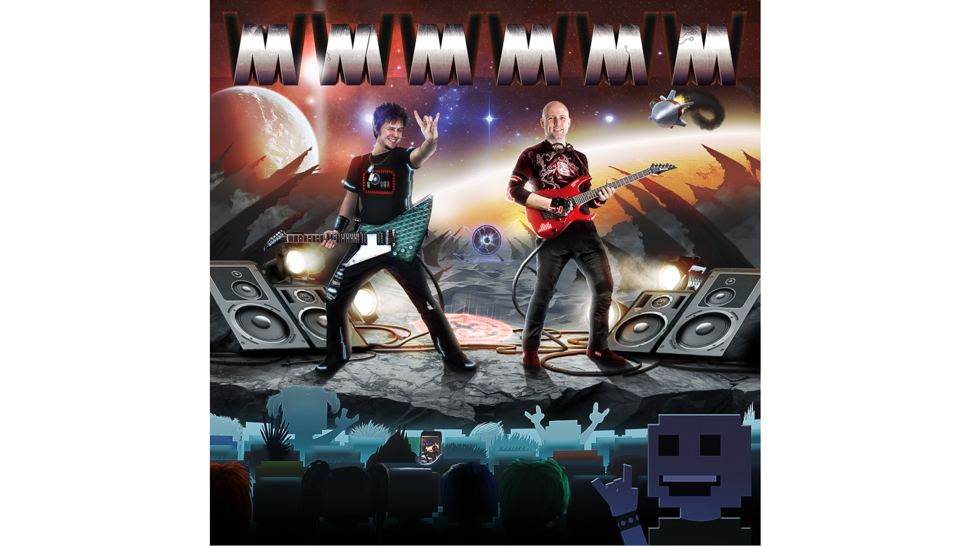 MMMMMM - A Cover Album of VVVVVV Logo