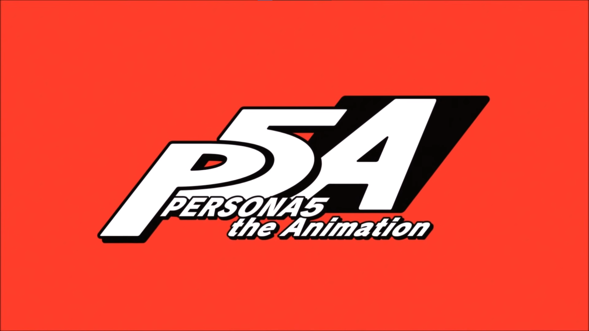 Persona 5: the Animation Logo