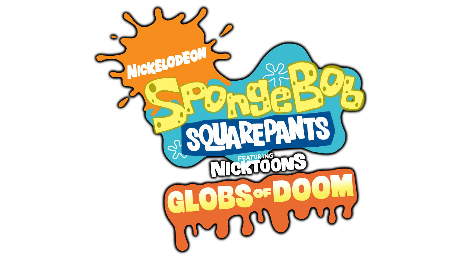 SpongeBob SquarePants featuring Nicktoons: Globs of Doom Logo