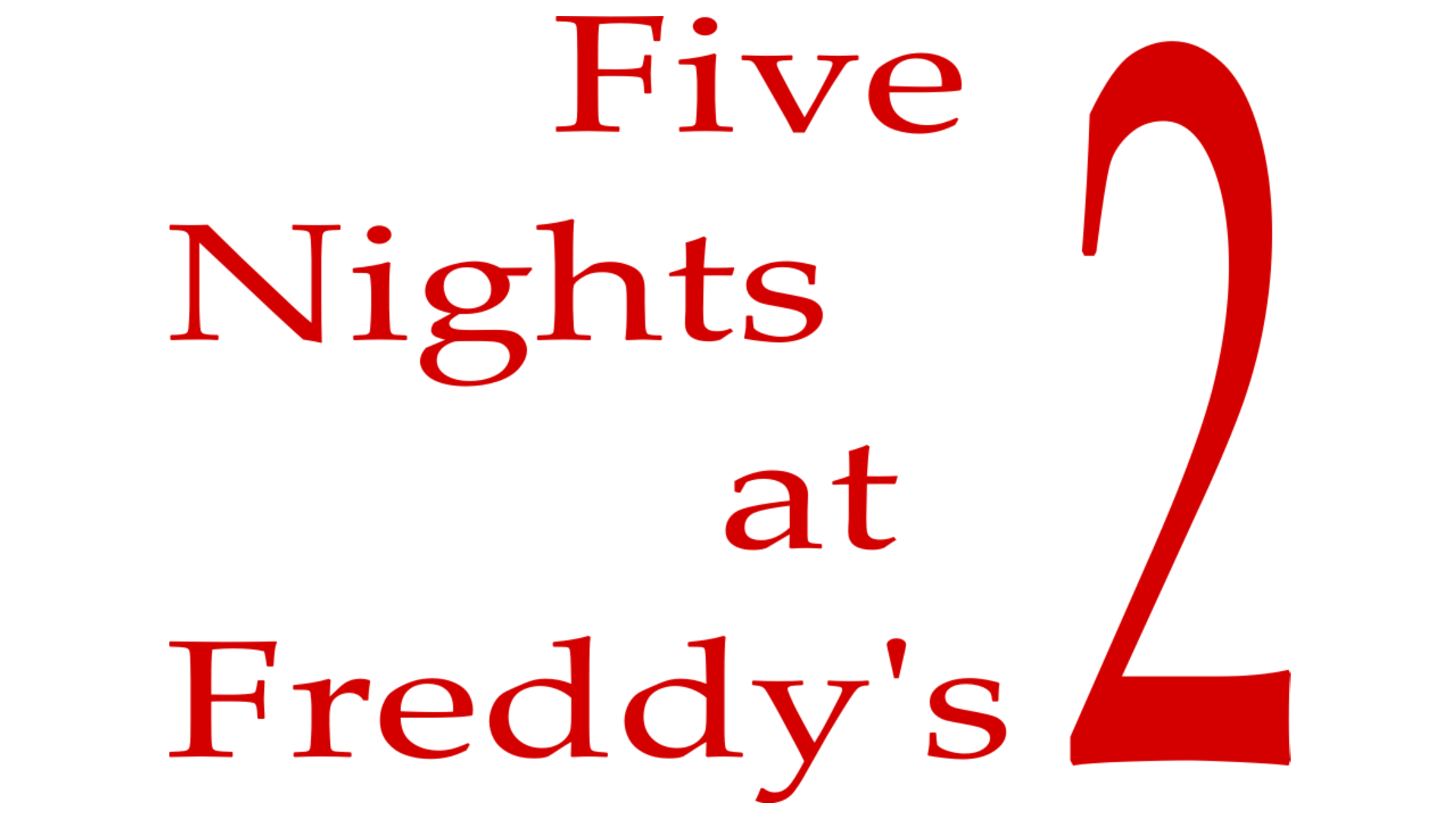 Five Nights At Freddy's 2 Logo