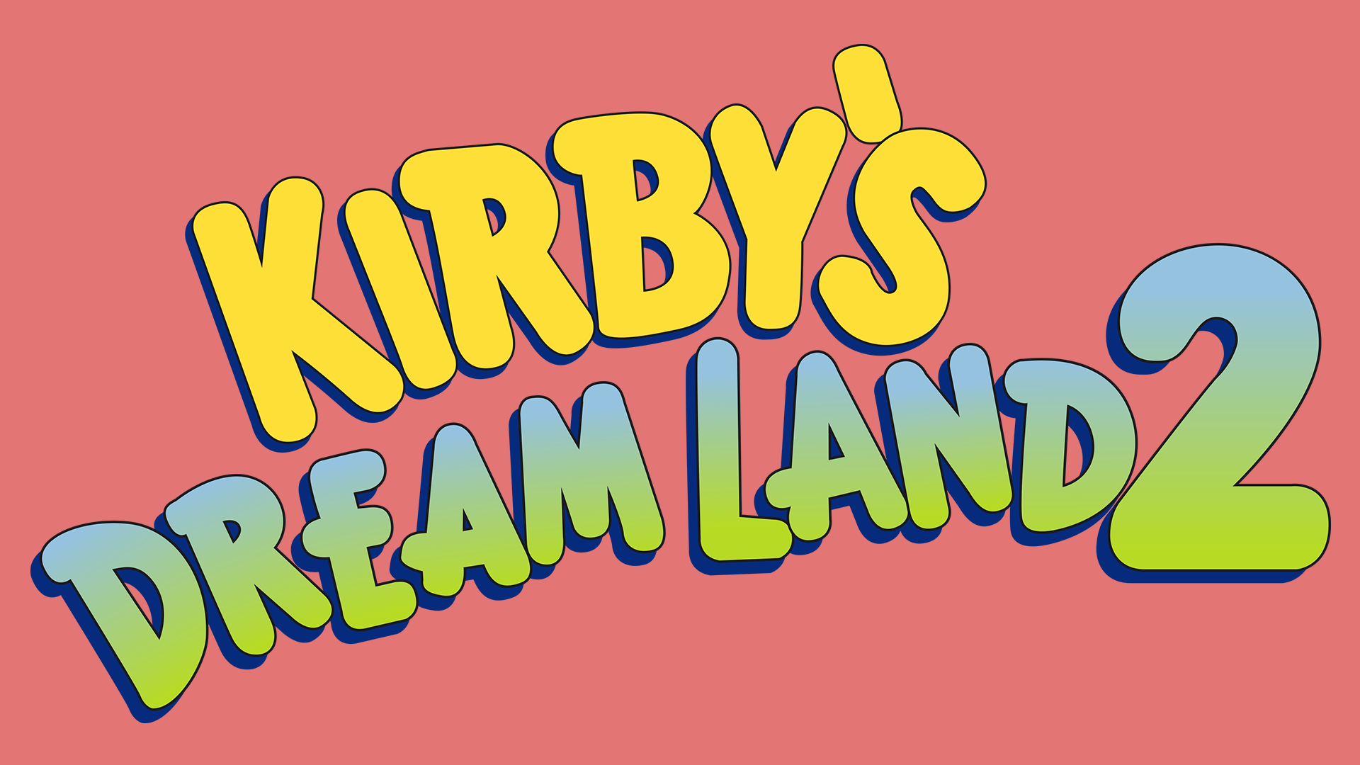 Kirby's Dream Land 2 Logo