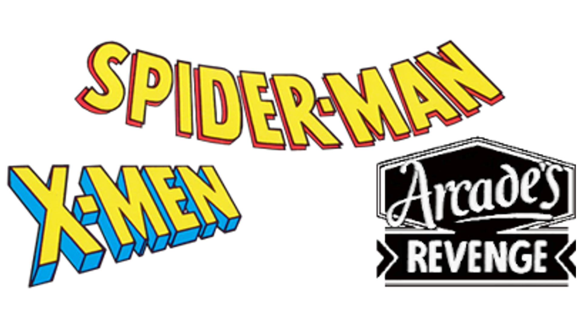 Spider-Man and the X-Men in Arcade's Revenge Logo