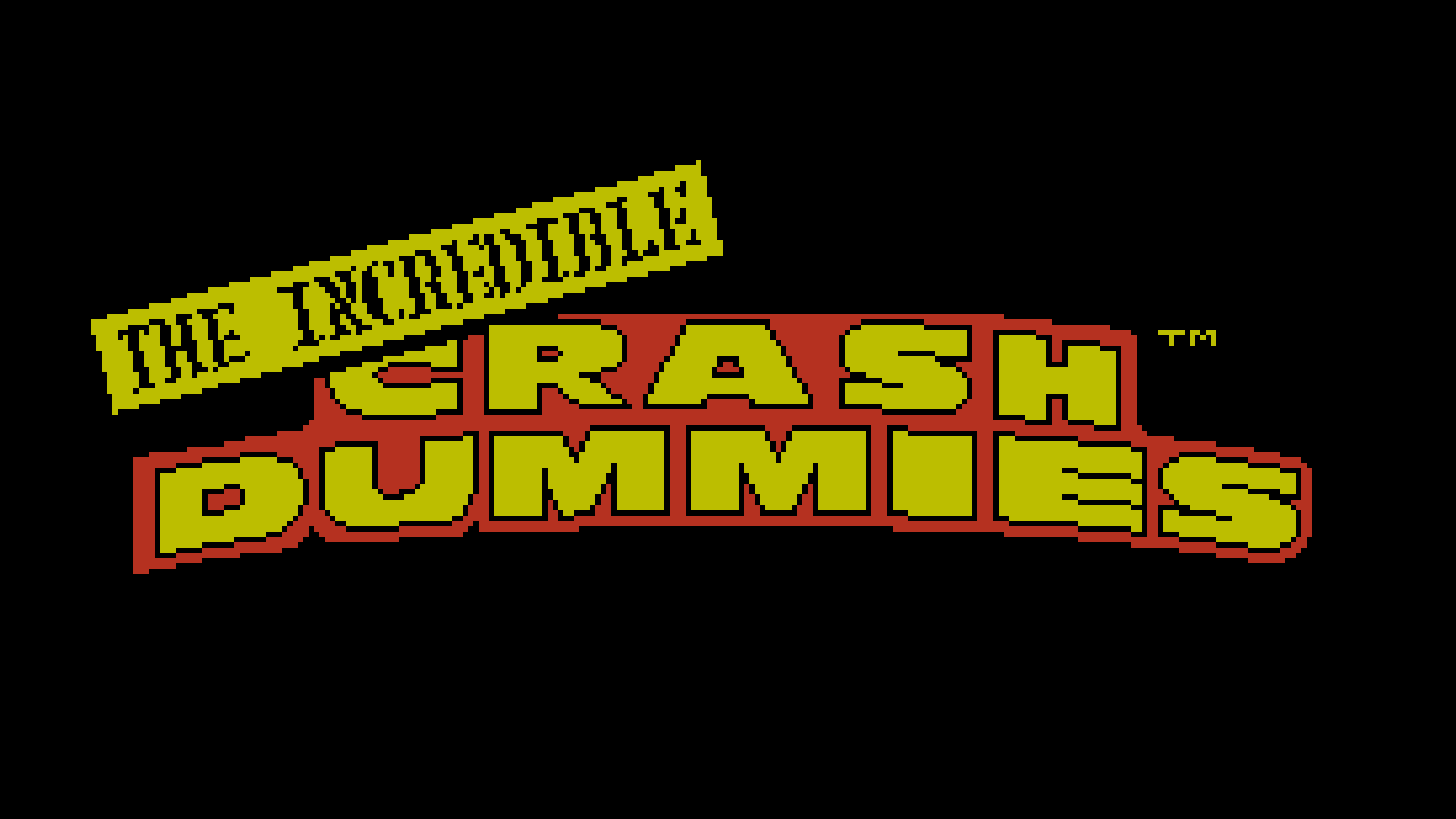 The Incredible Crash Dummies (NES) Logo