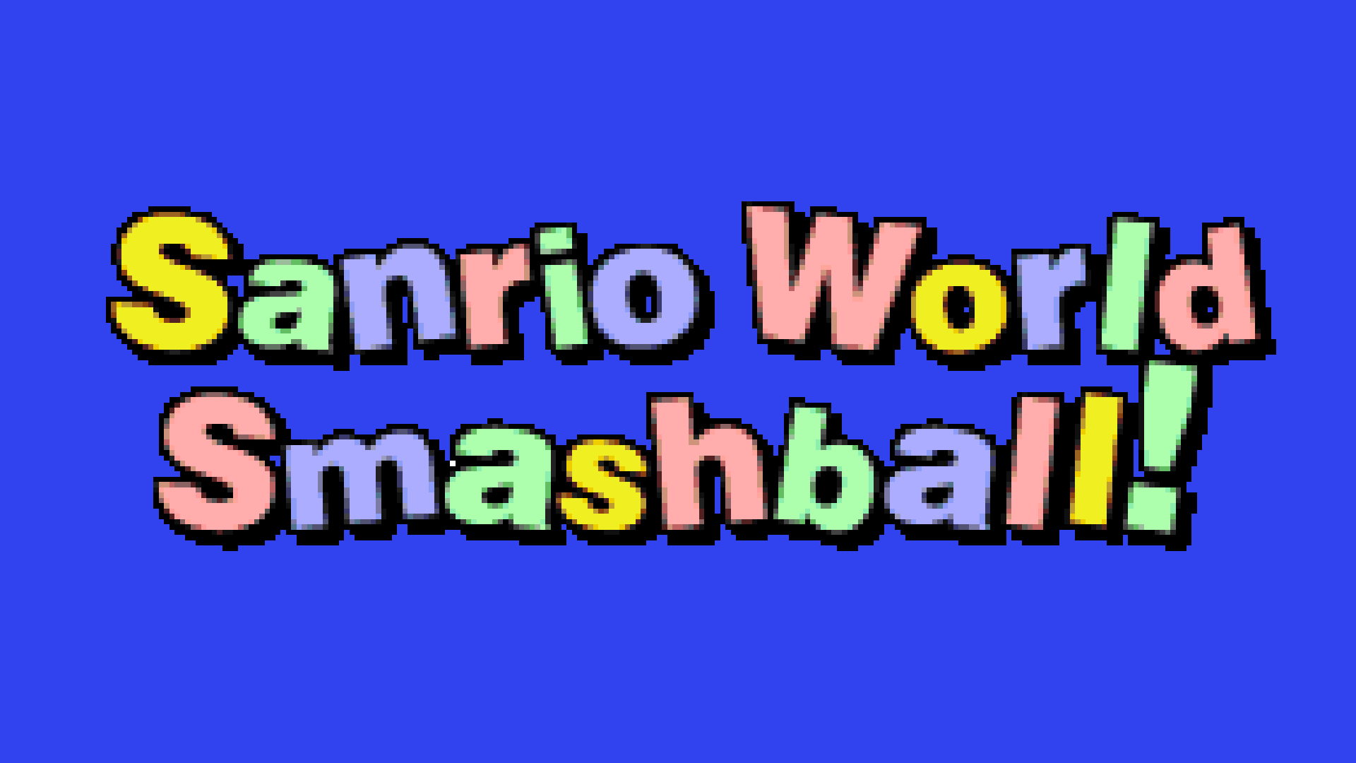 Sanrio World Smashball! Logo