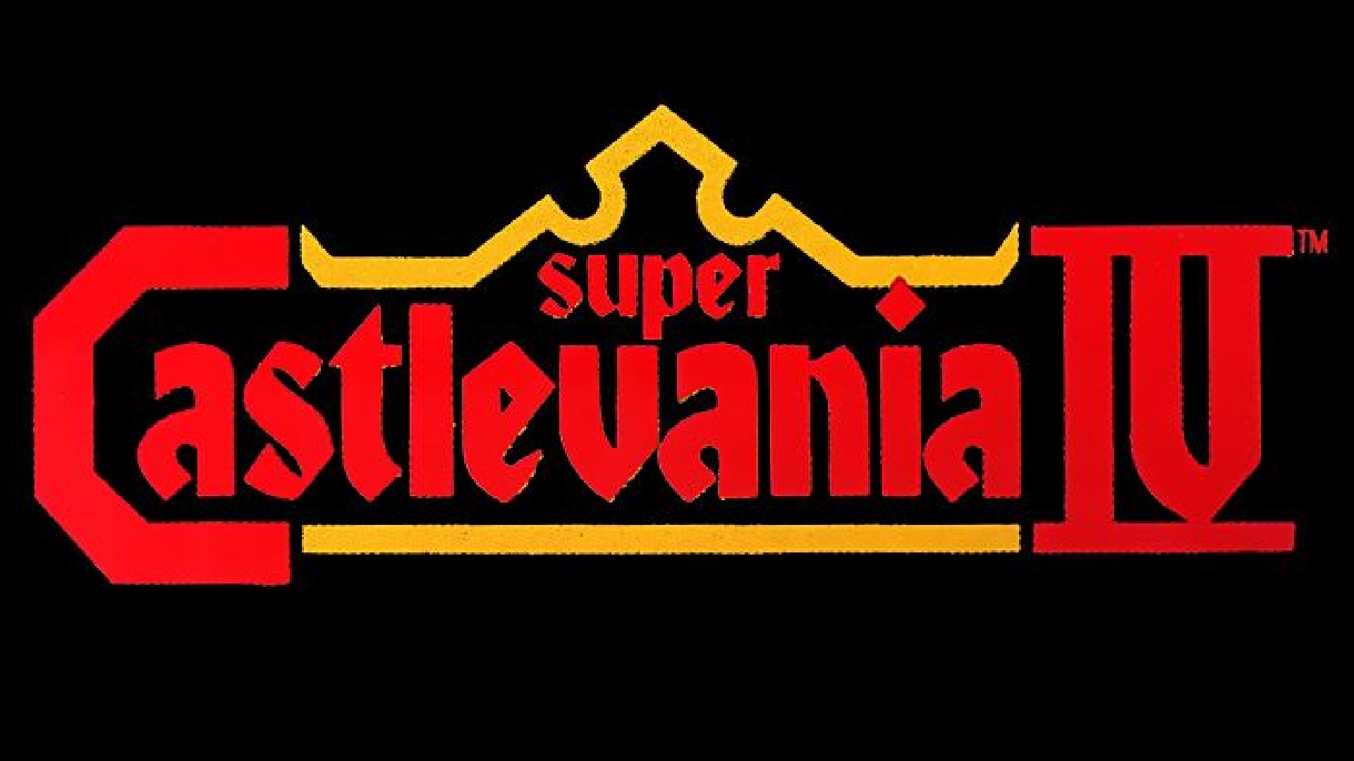Super Castlevania IV Logo