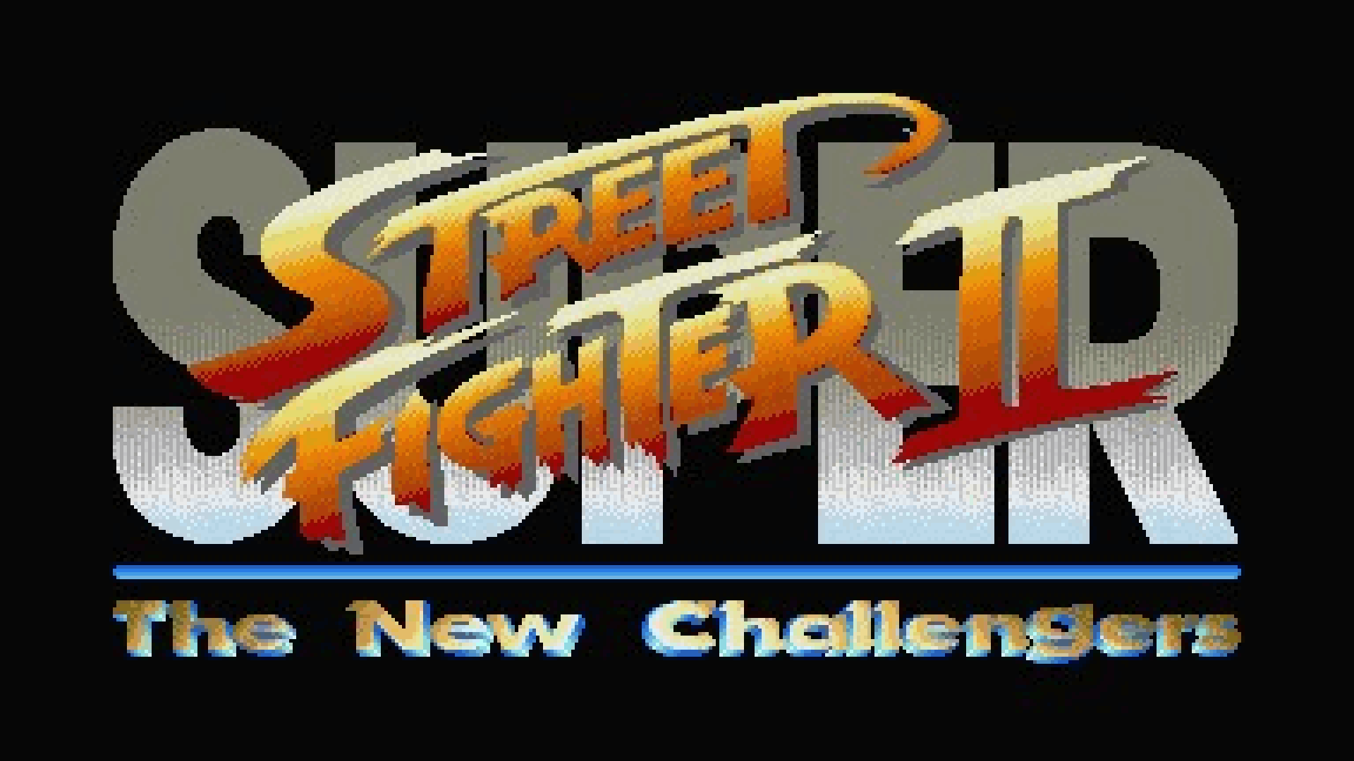 Super Street Fighter II (Sharp X68000) Logo