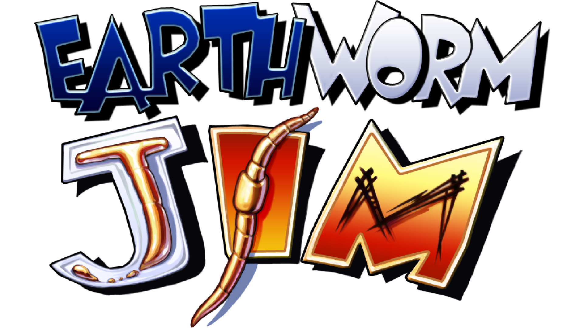 Earthworm Jim (Mega Drive/Genesis) Logo