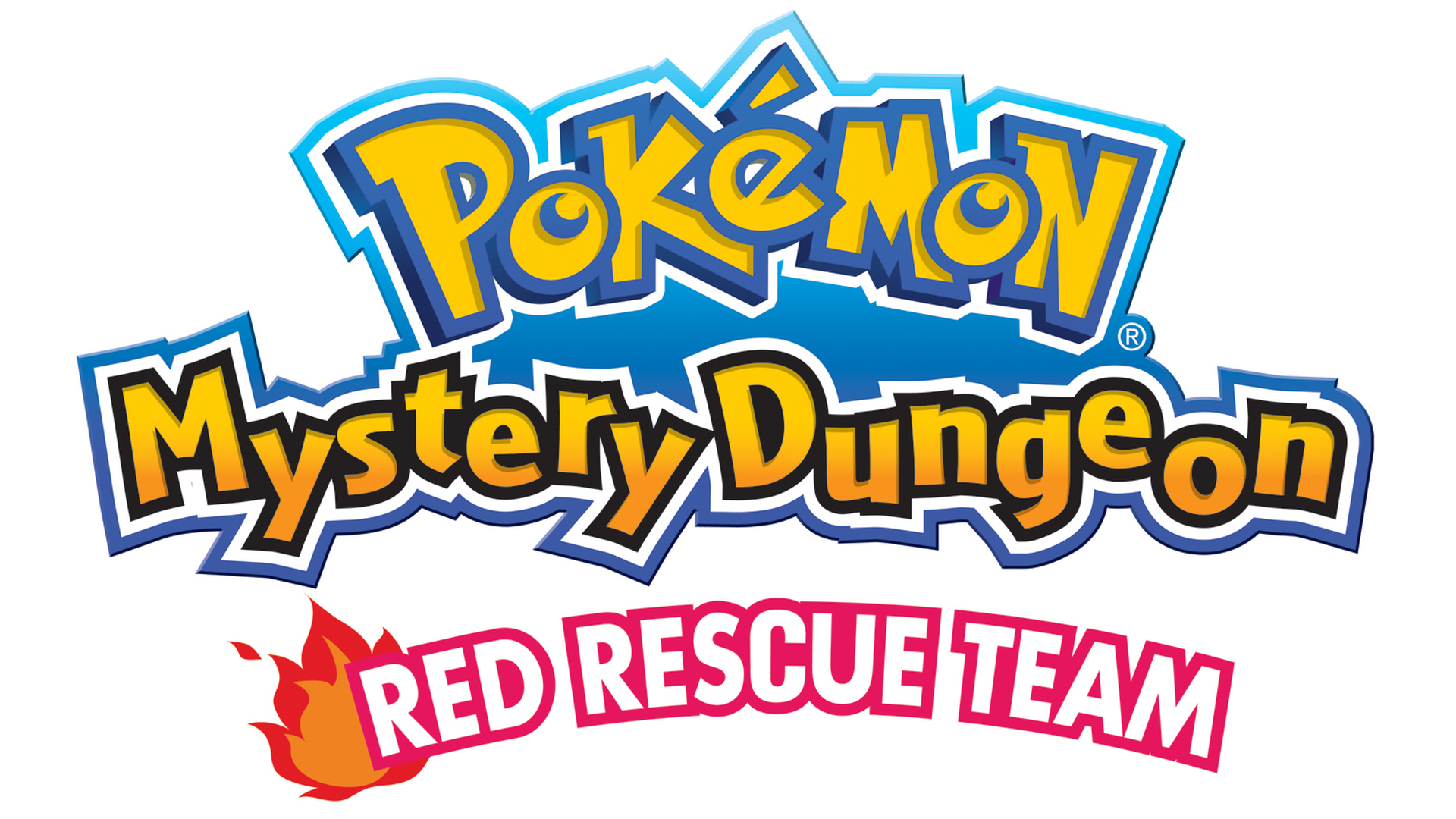 Pokémon Mystery Dungeon: Red Rescue Team Logo