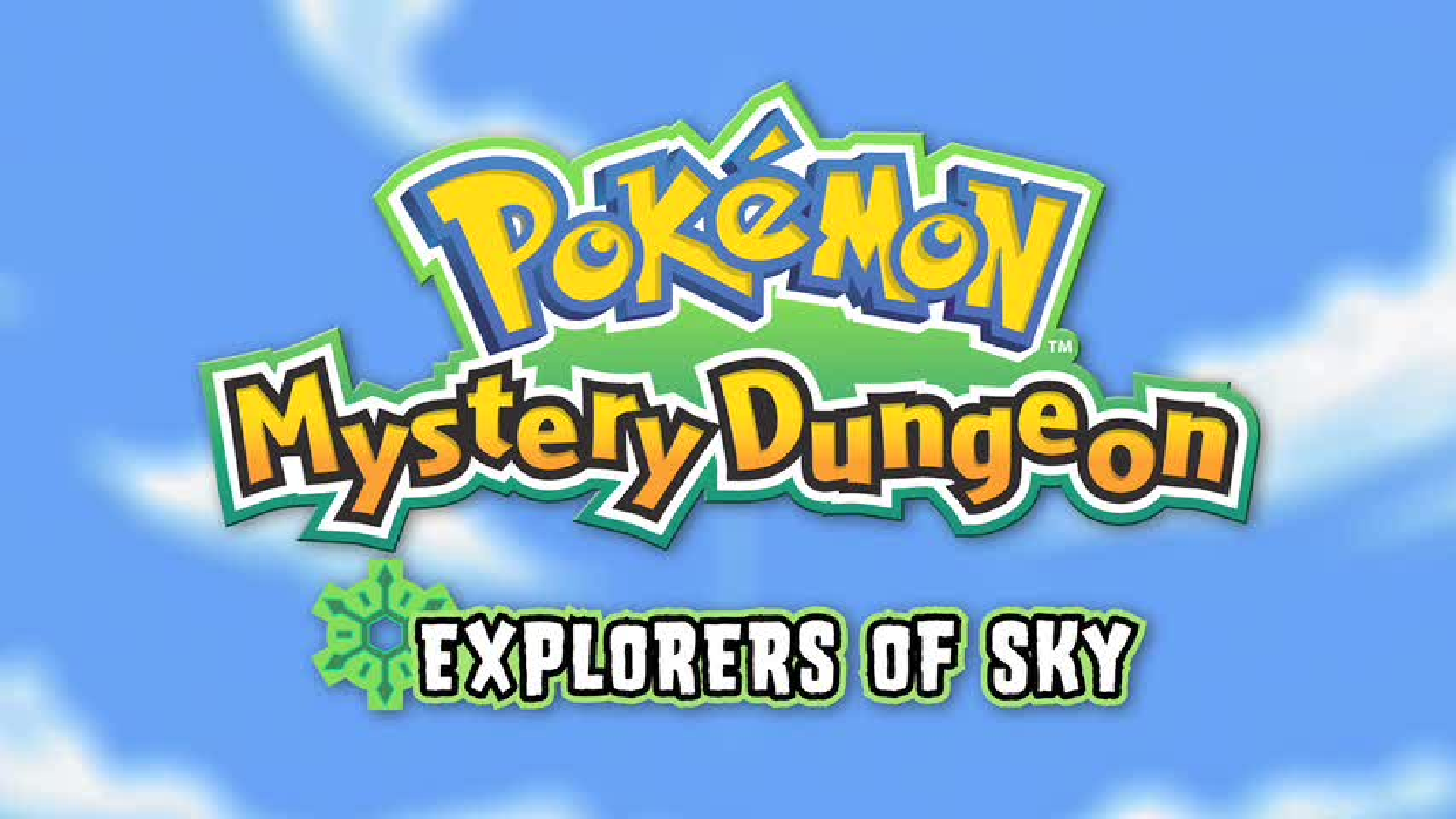 Pokémon Mystery Dungeon: Explorers of Sky Logo